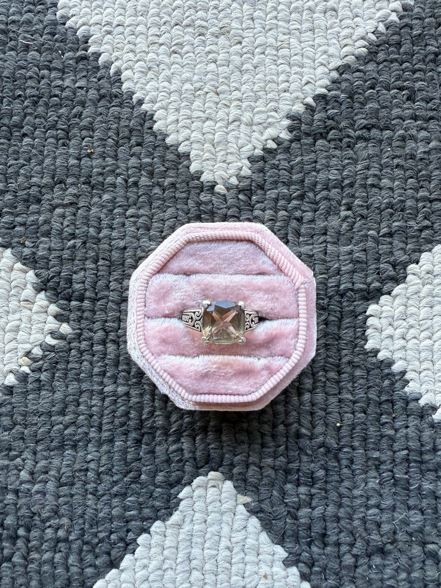 Sterling Gray Ring (6.25)