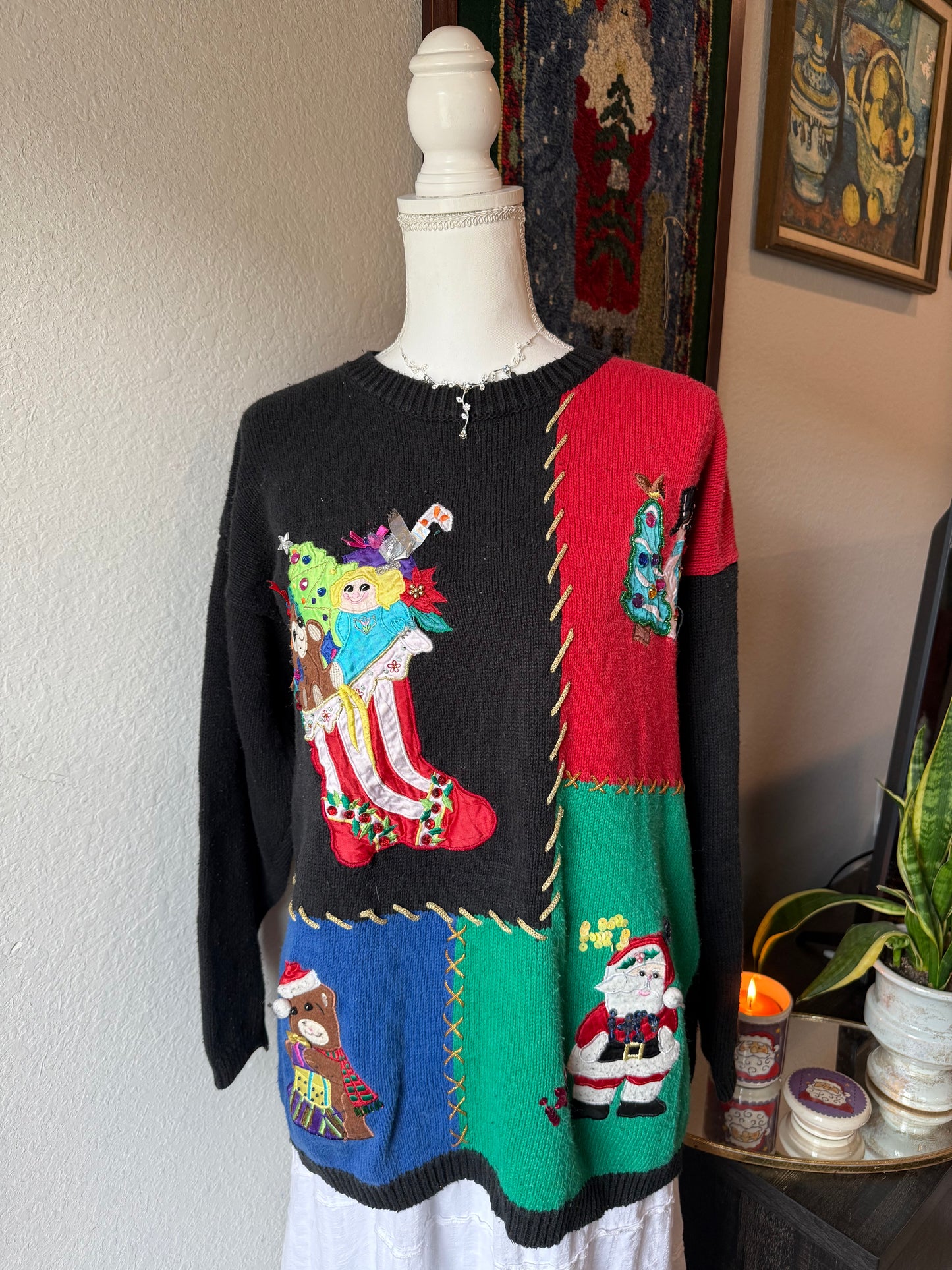 Patchwork Sweater