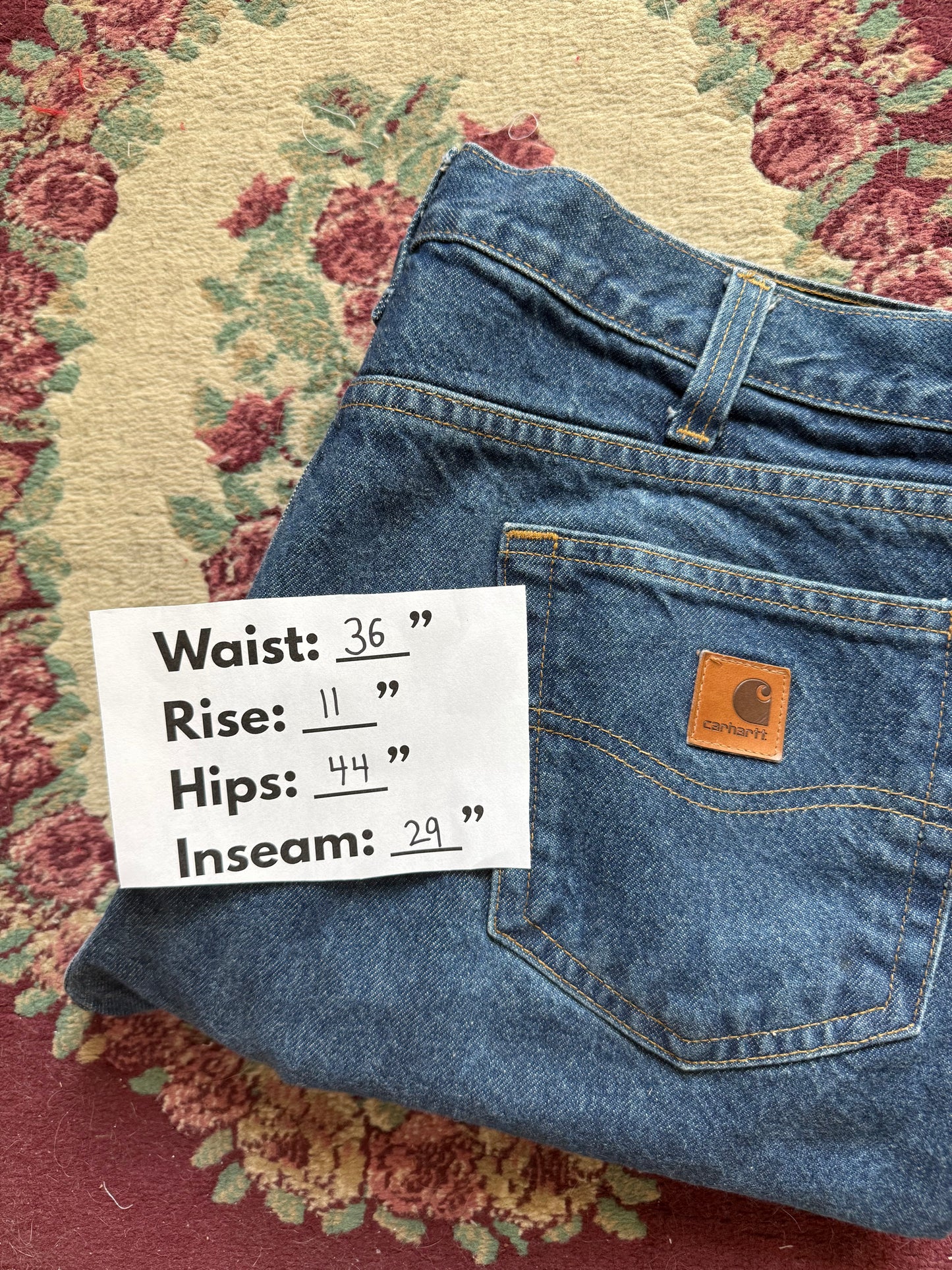 36” Carhartt Jeans