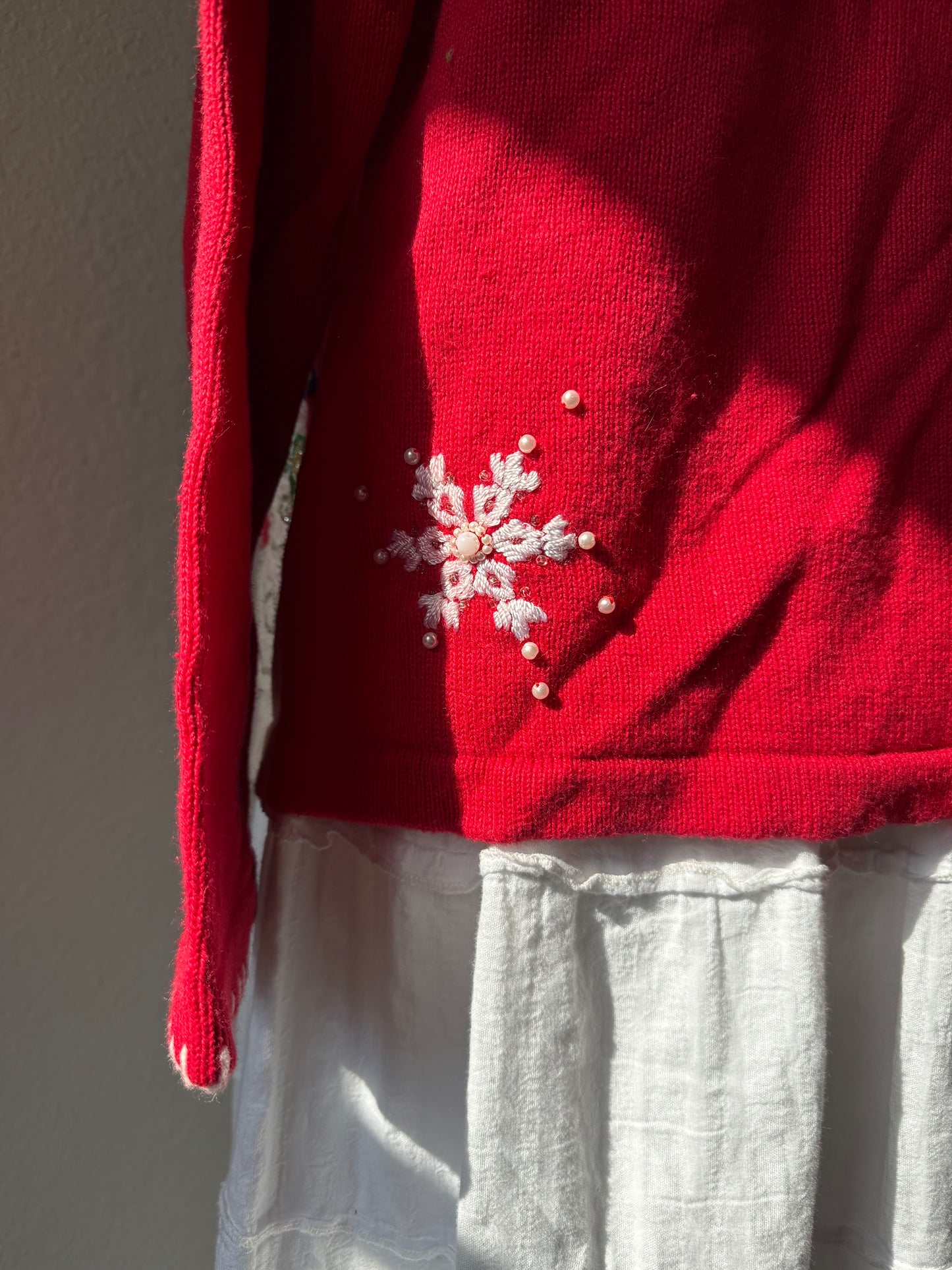 Red Snowman Sweater