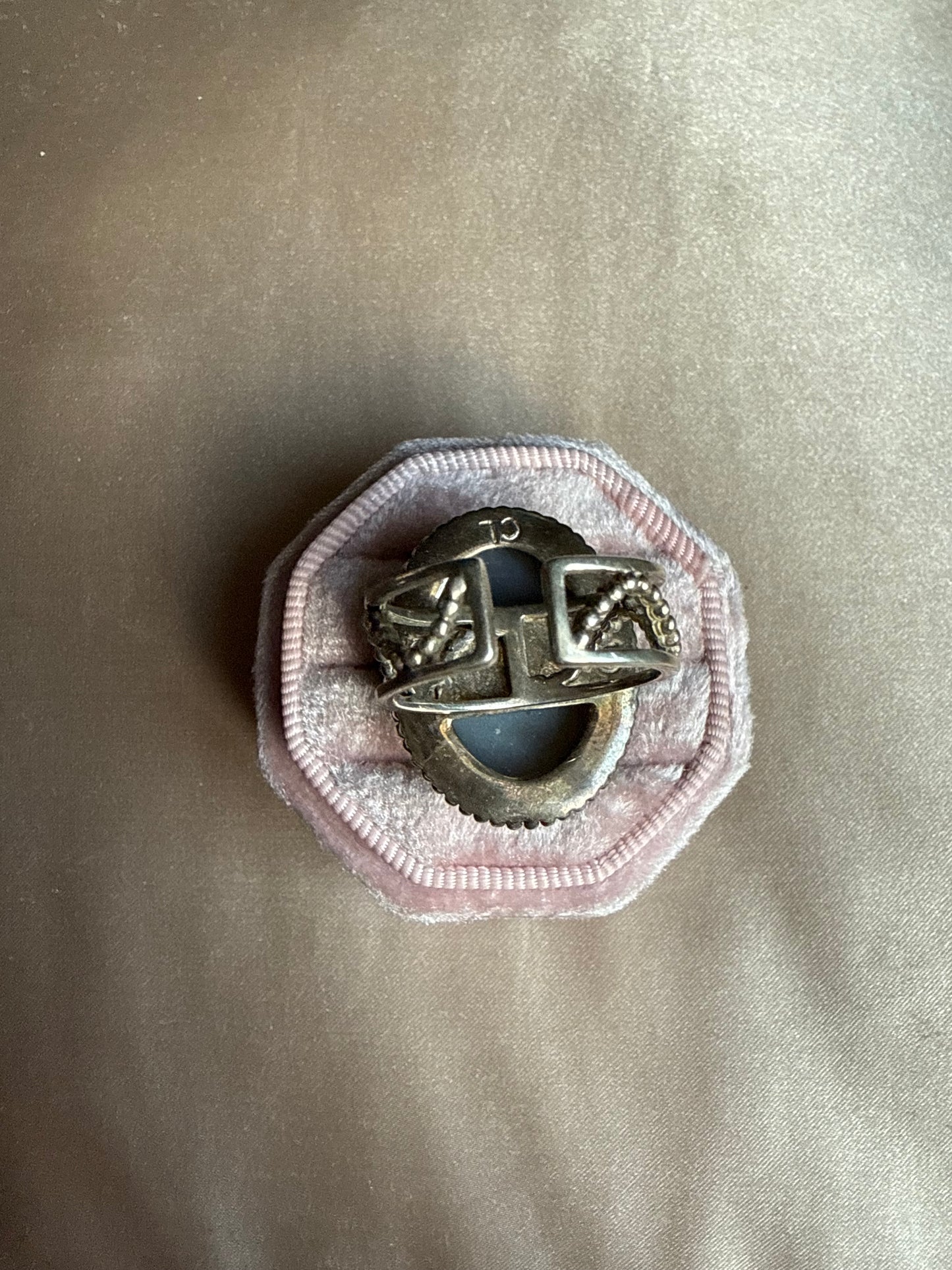 Sterling Mystic Purple Druzy Colleen Lopez Ring (8-10)