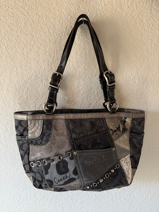 Coach Monochrome Patchwork