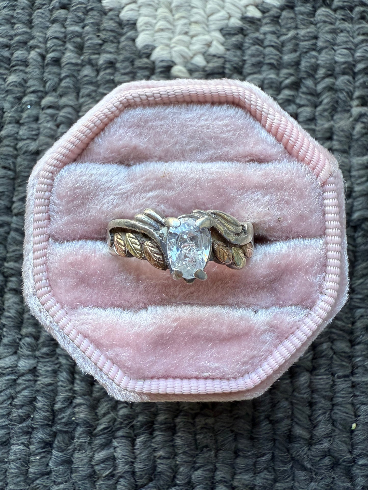 Sterling Foliage Ring (6.5)