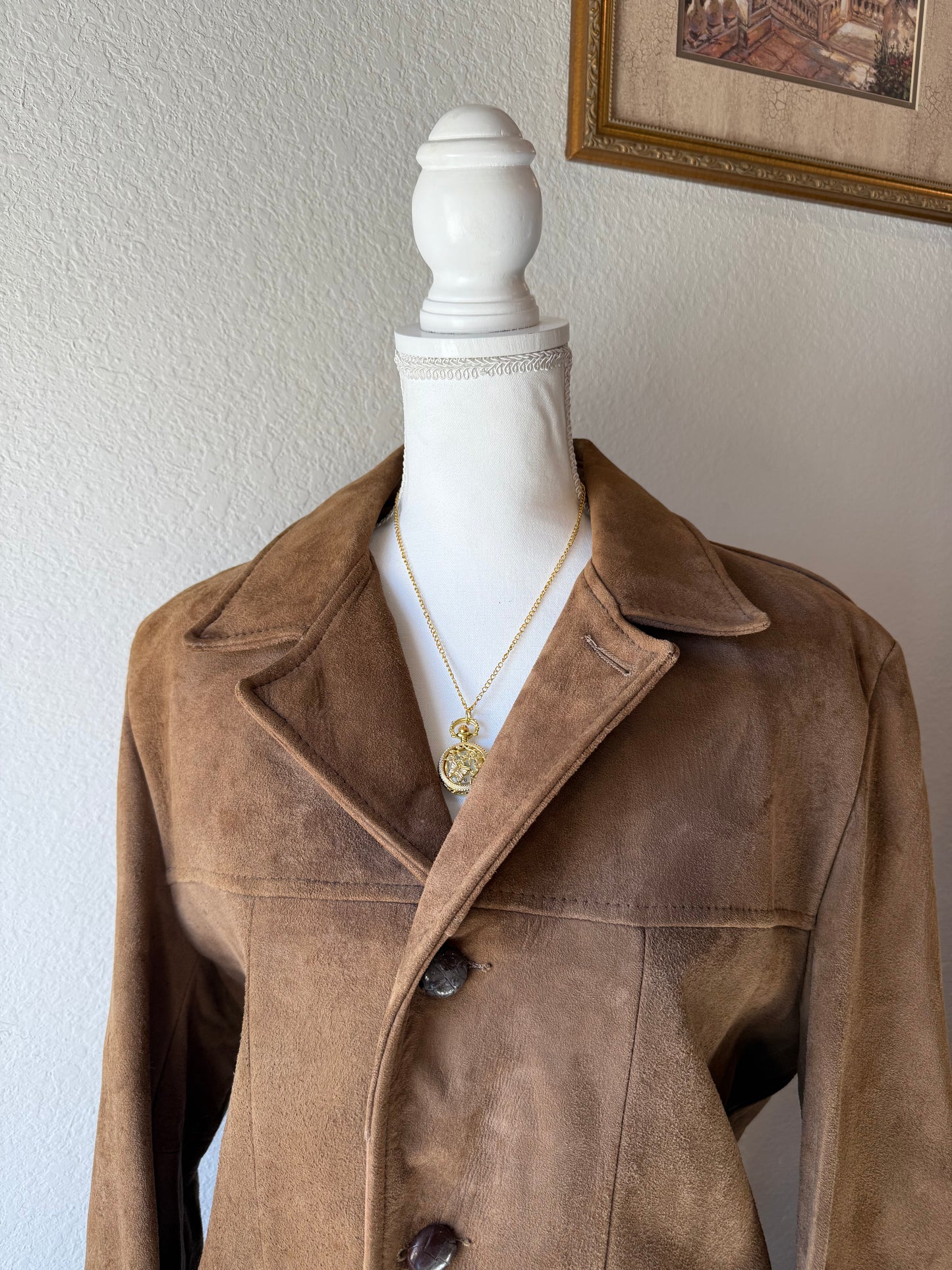 Brown Suede Jacket