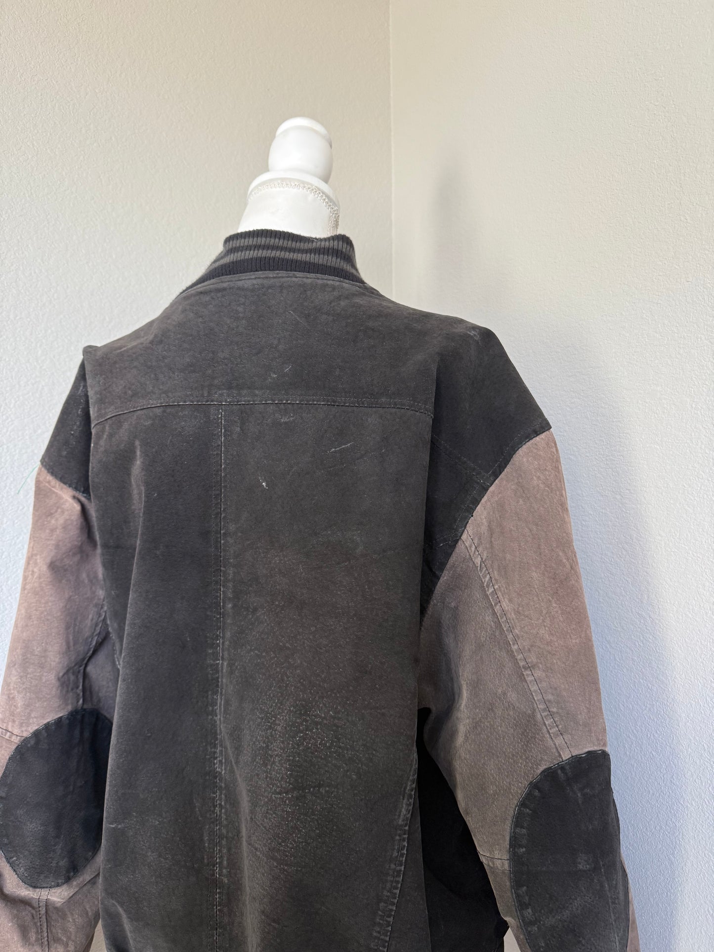 Leather Varsity Jacket