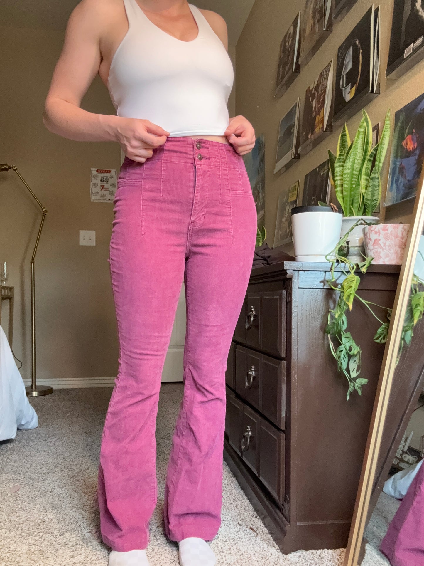 Free People Corduroy Flares