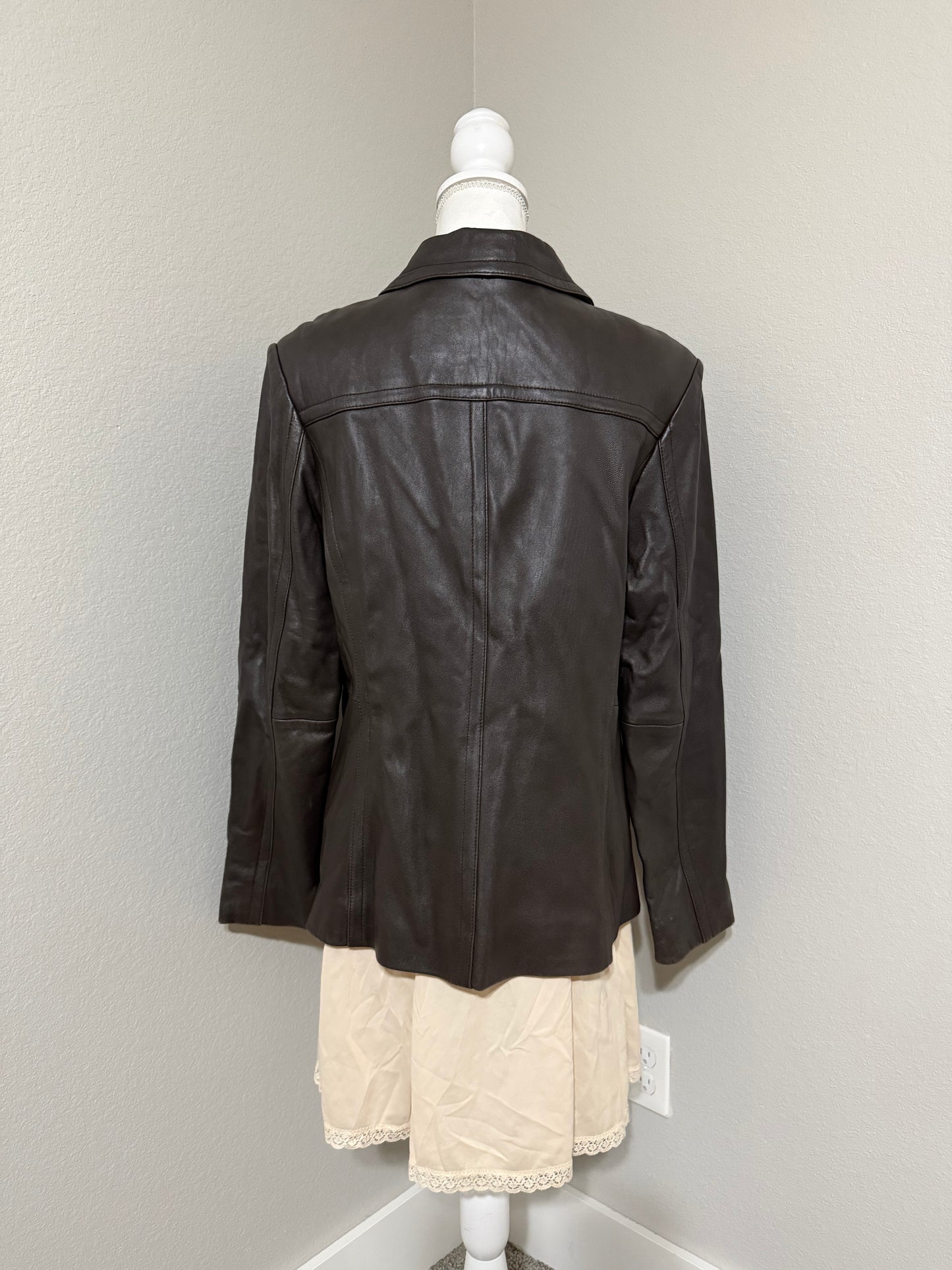 Brown Sonoma Leather Jacket