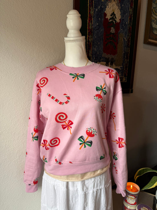 Pink Candy Crewneck