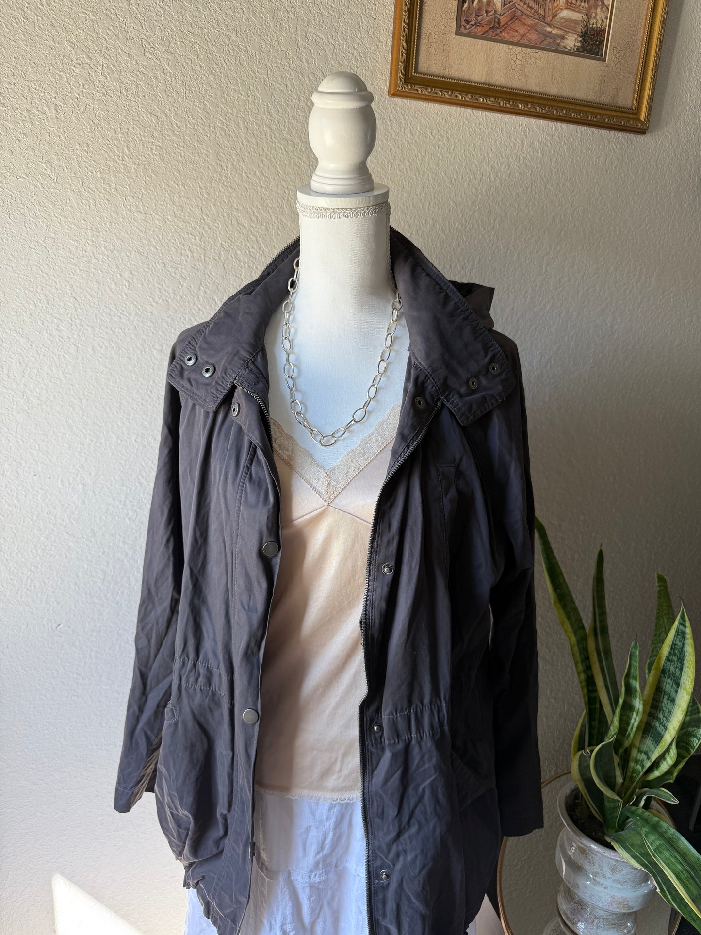 L - Dark Purple Windbreaker