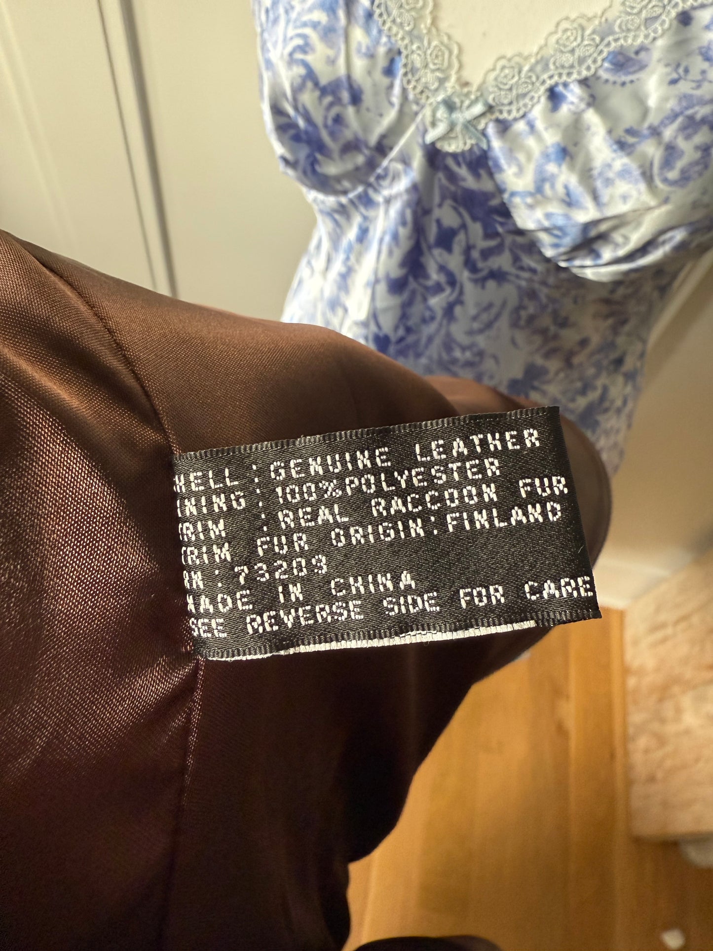 Marvin Richards Brown Leather Jacket