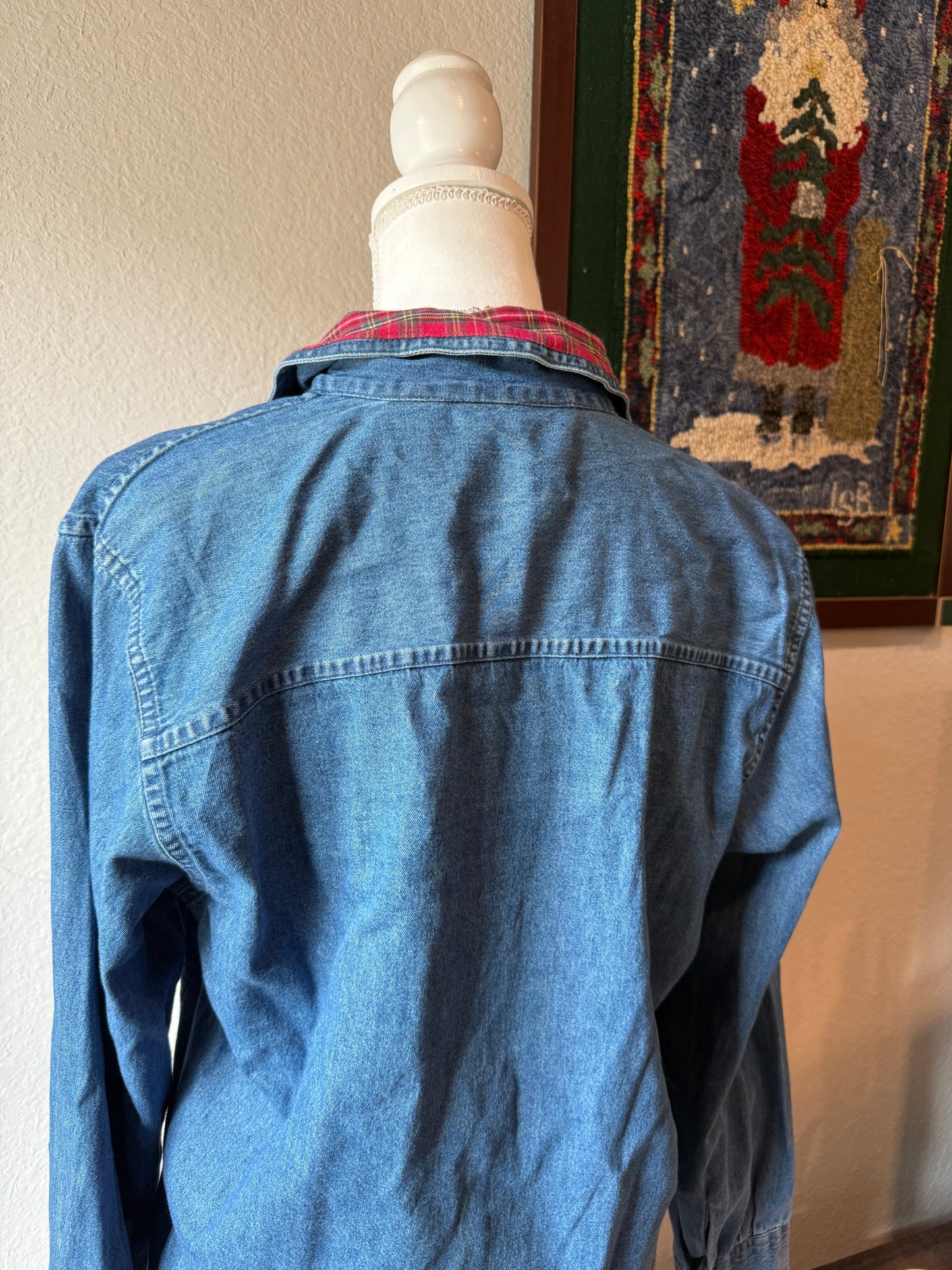 Let It Snow Denim Jacket