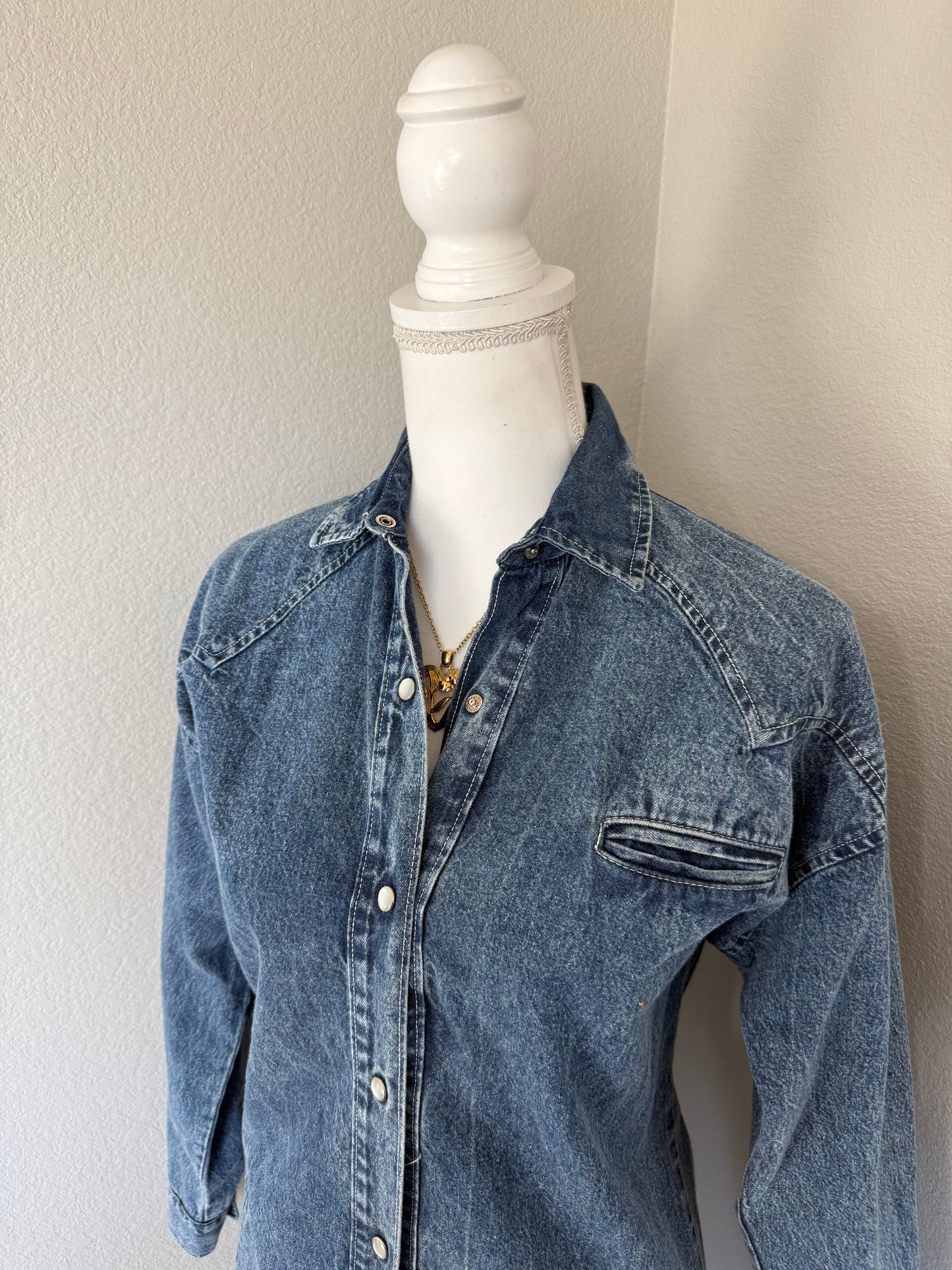 Vintage Denim Dress