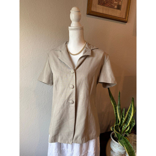 Vintage Button Up Top