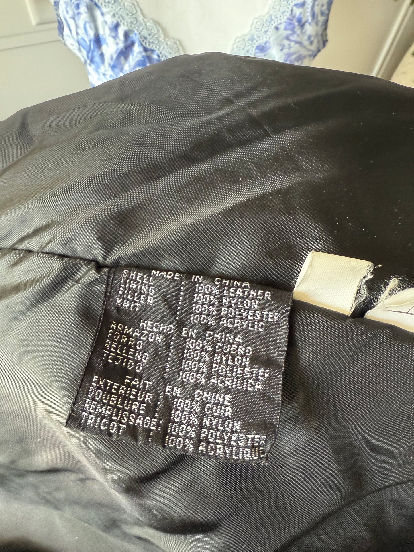 Leather Varsity Jacket