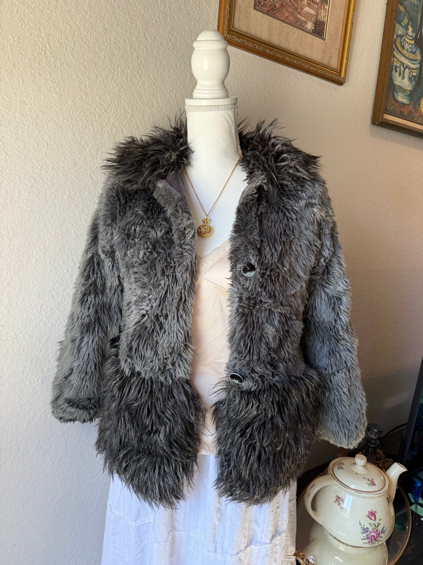 Faux Fur Jacket