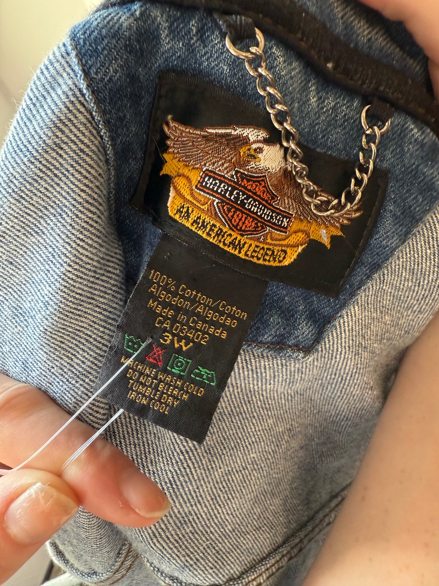 Harley Davidson Jean Jacket