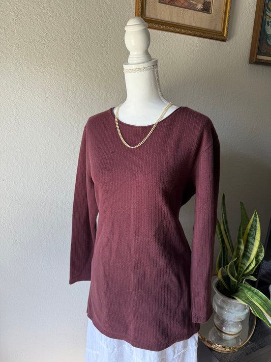 M - Maroon Sweater