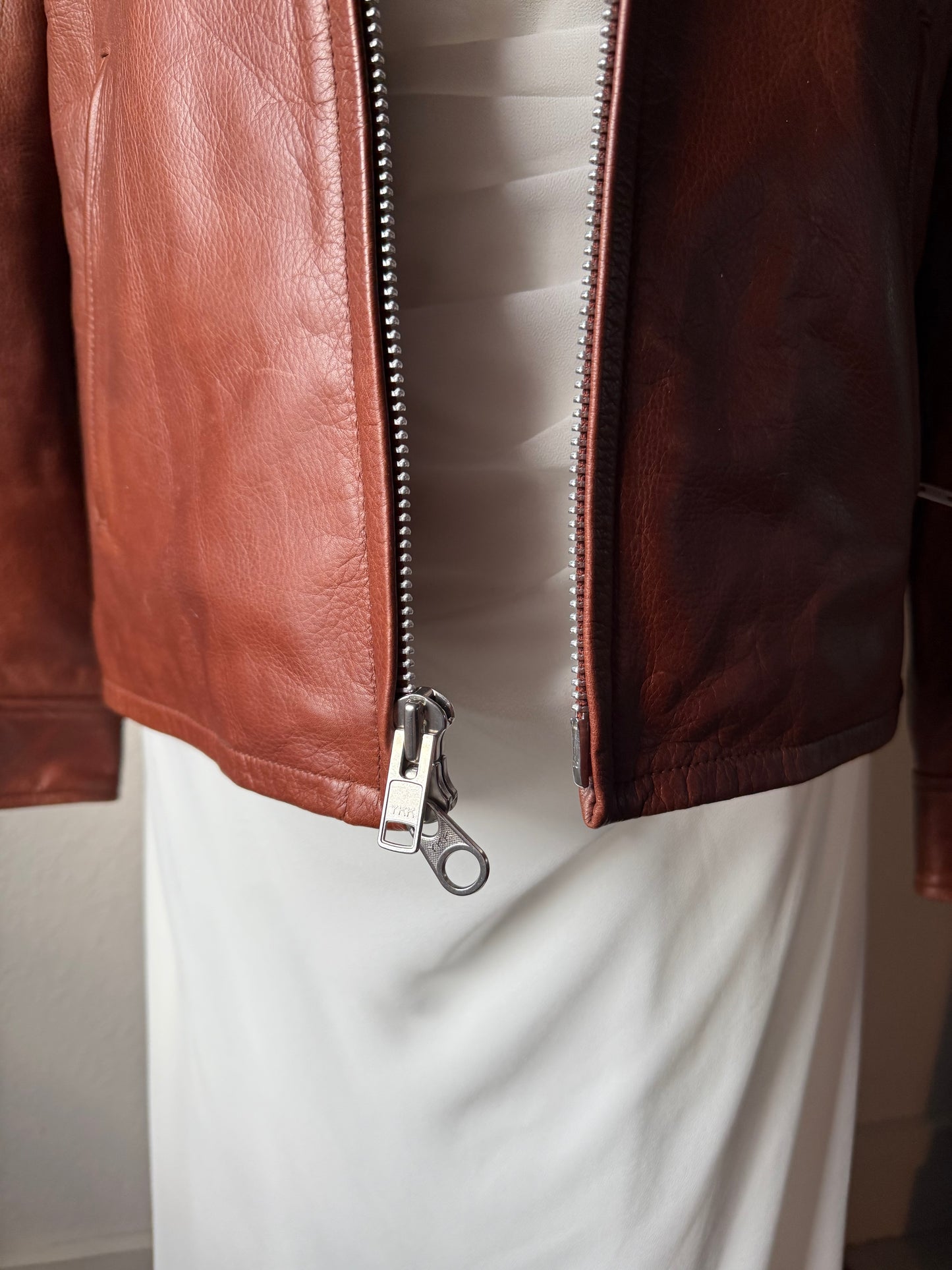 Coach Brown Leather Jacket
