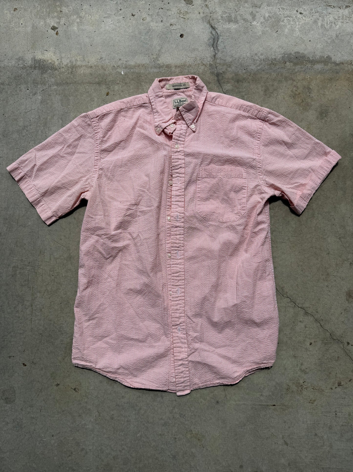 Peach Buttonup