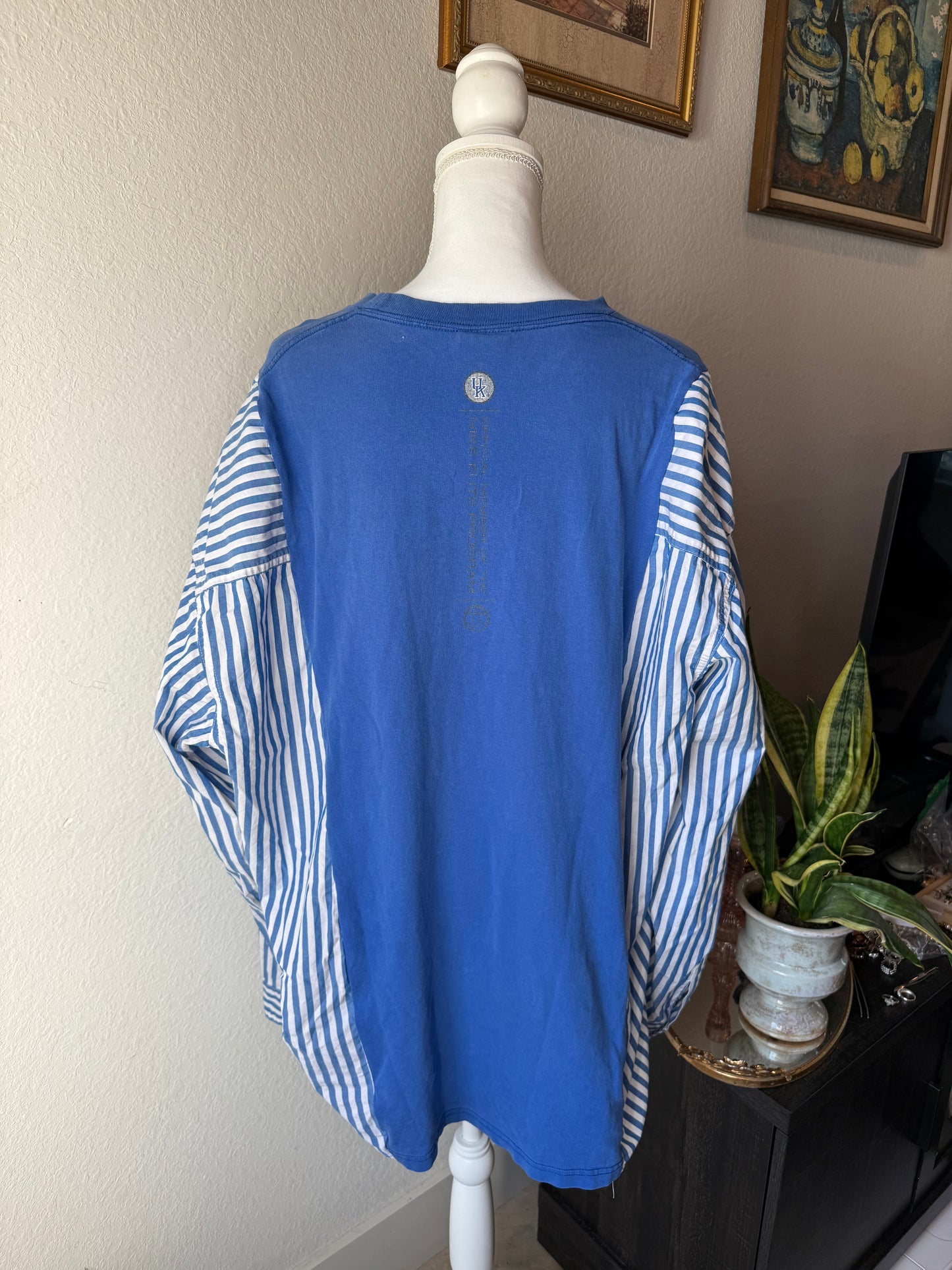 Kentucky Striped Button Up
