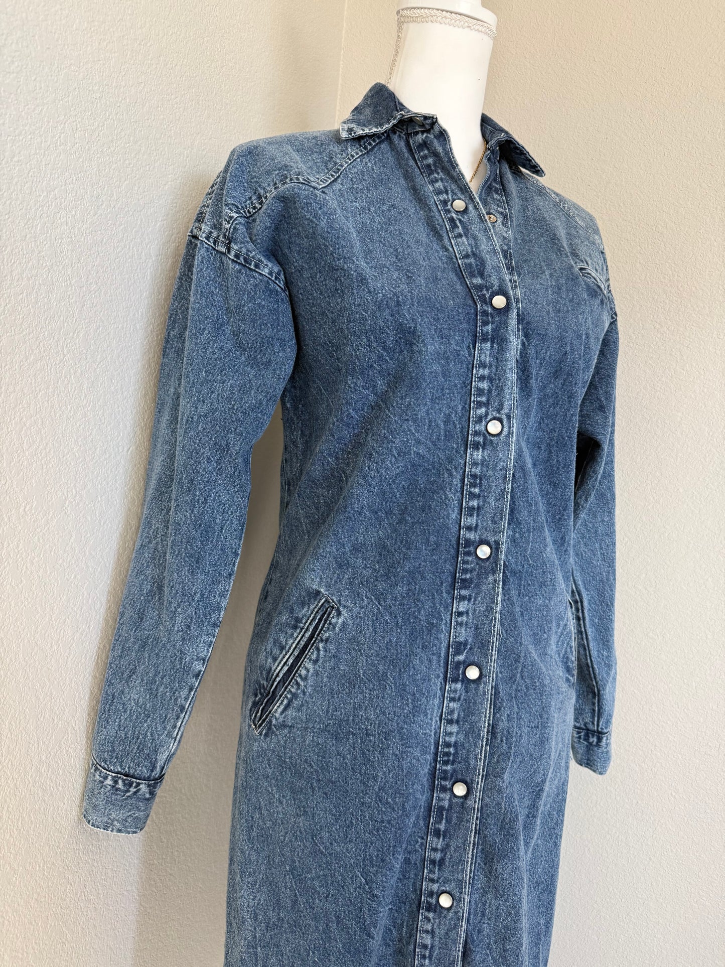 Vintage Denim Dress