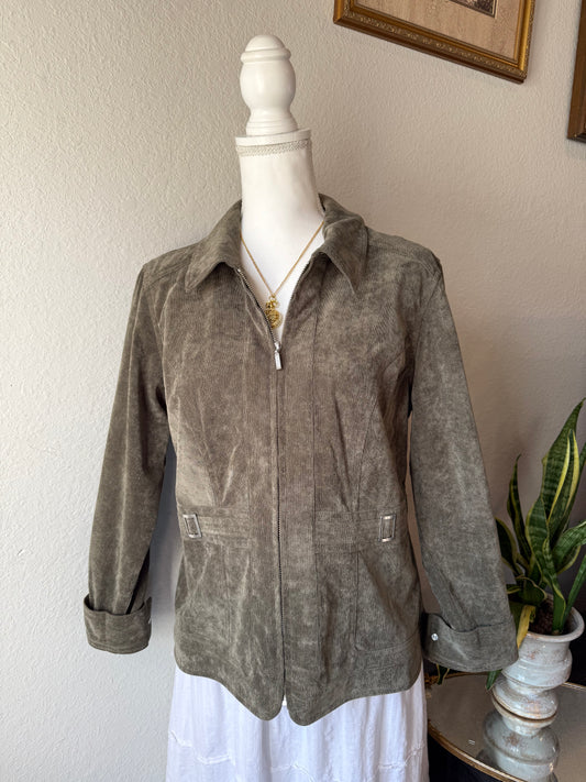 Green Corduroy Jacket