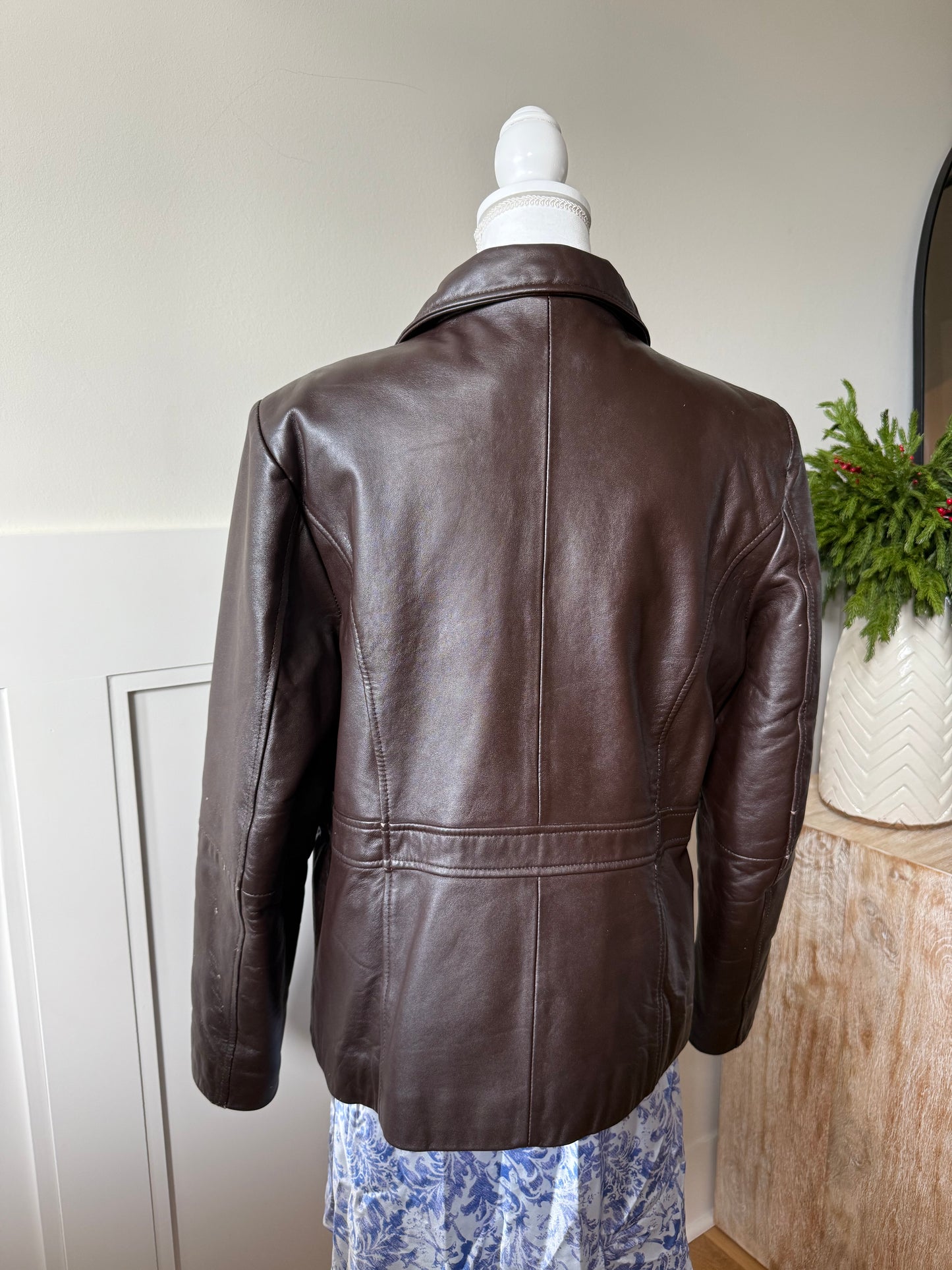 Brown Leather Jacket