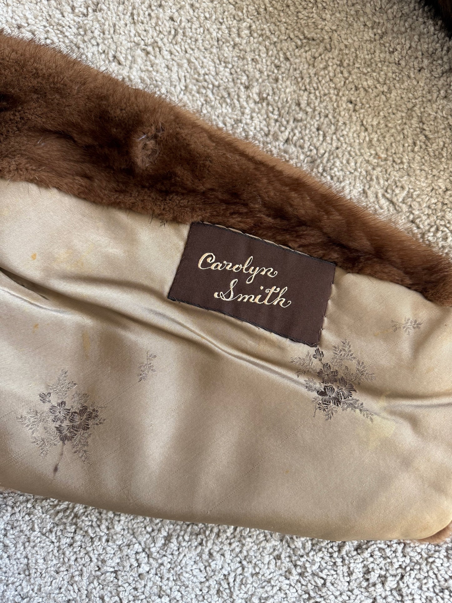 Mink Fur Shawl