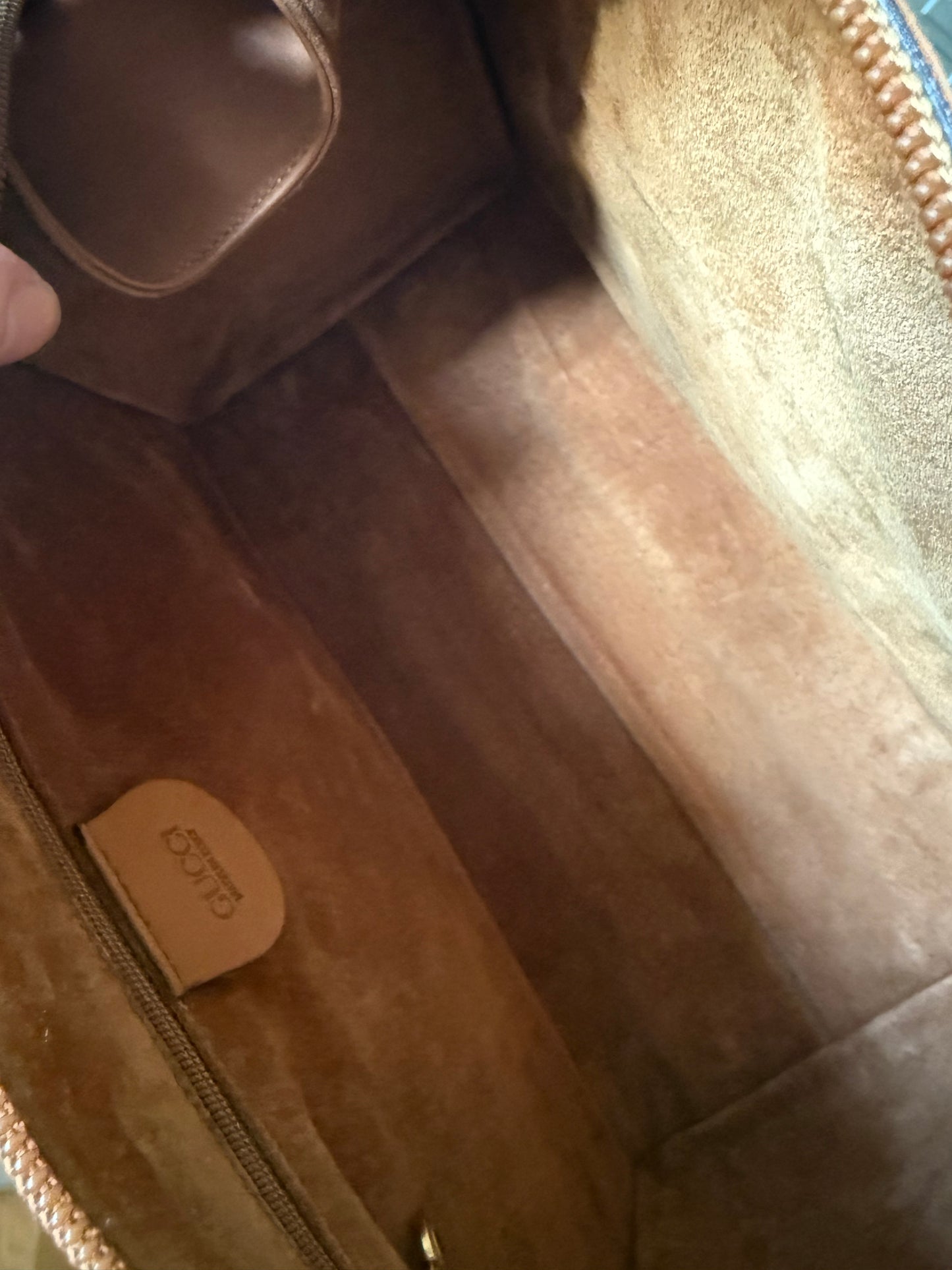 Gucci Brown Boston Bag