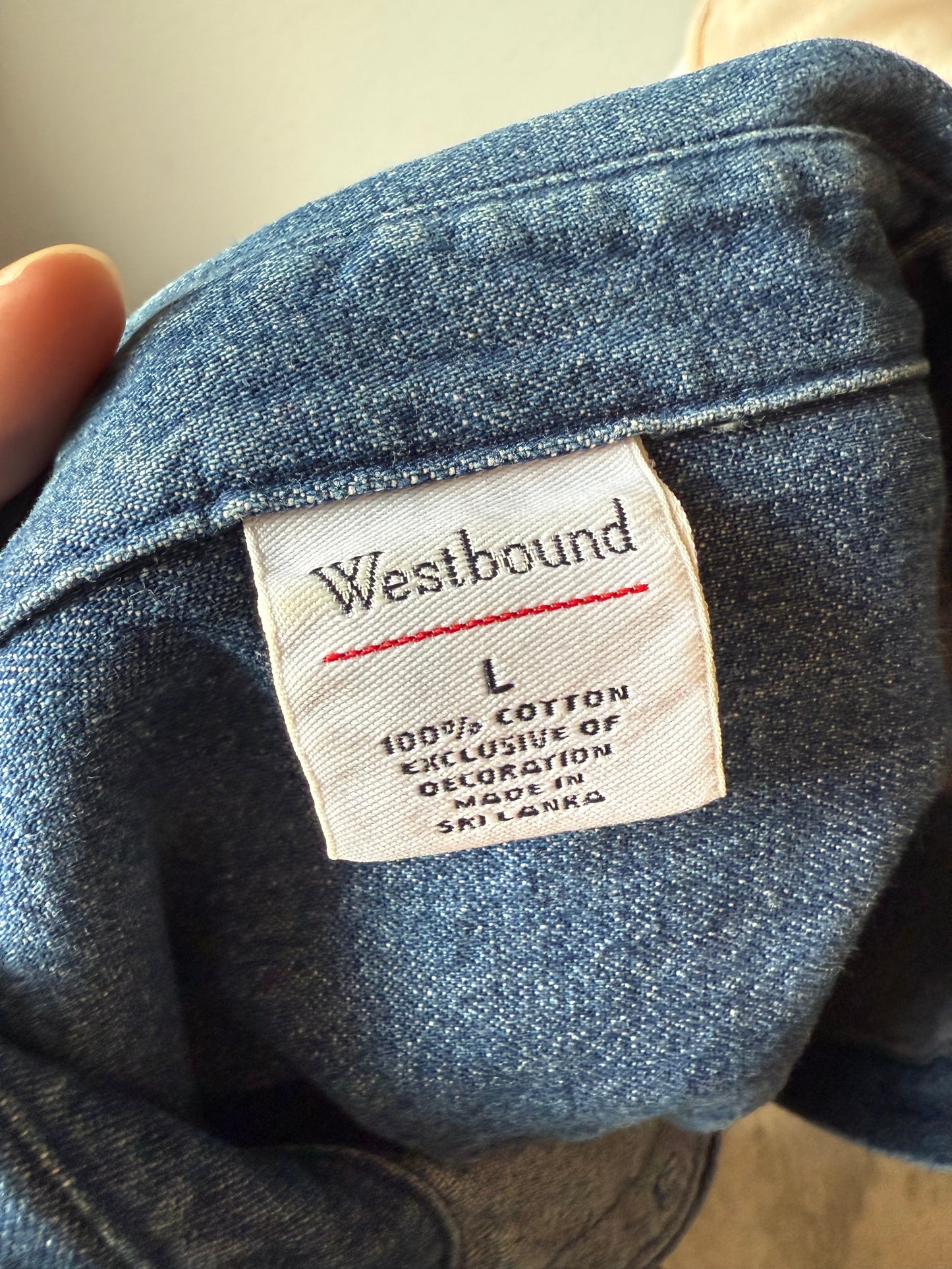 Holly Denim Button Up