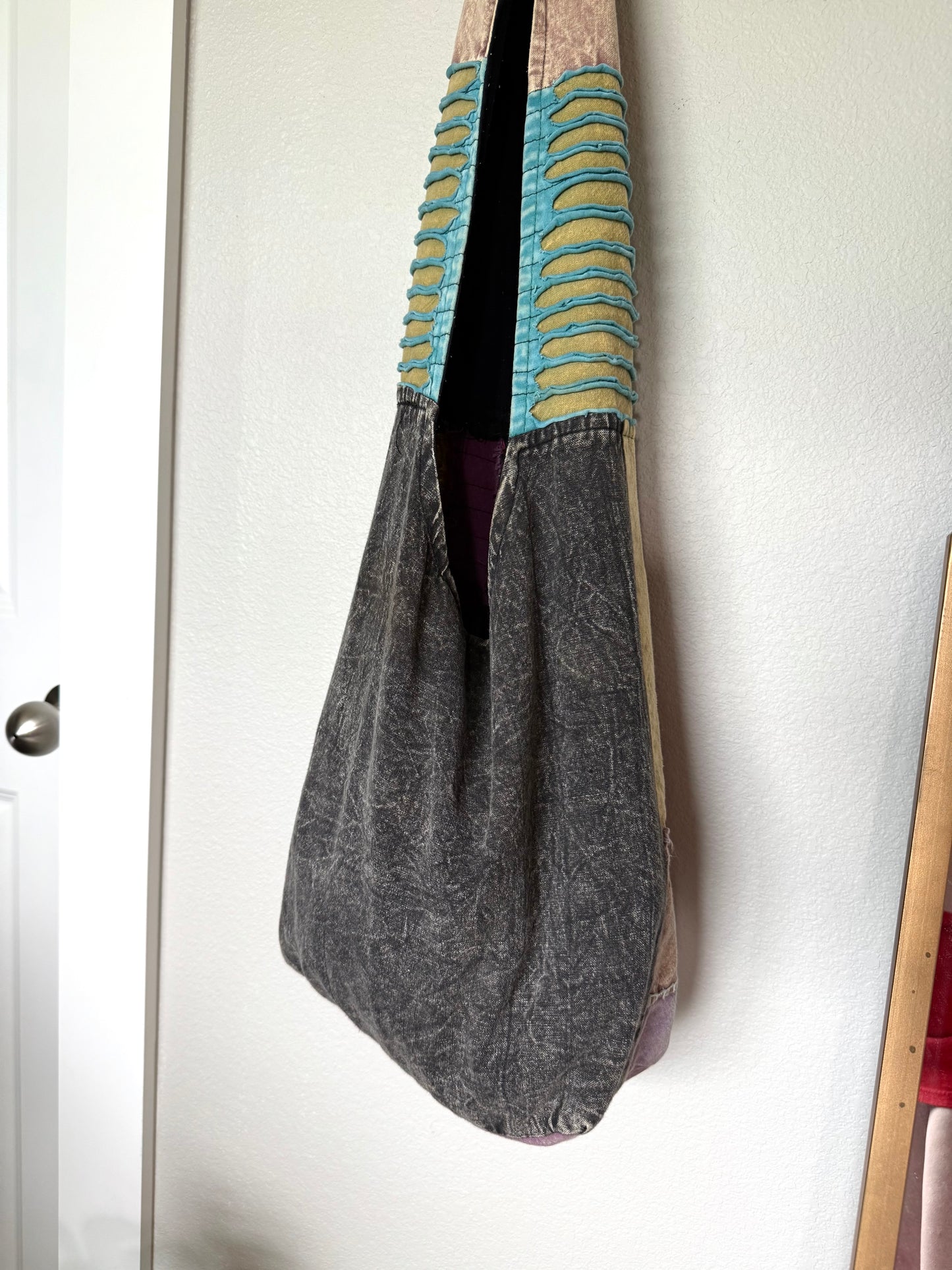 Patchwork Hobo Bag