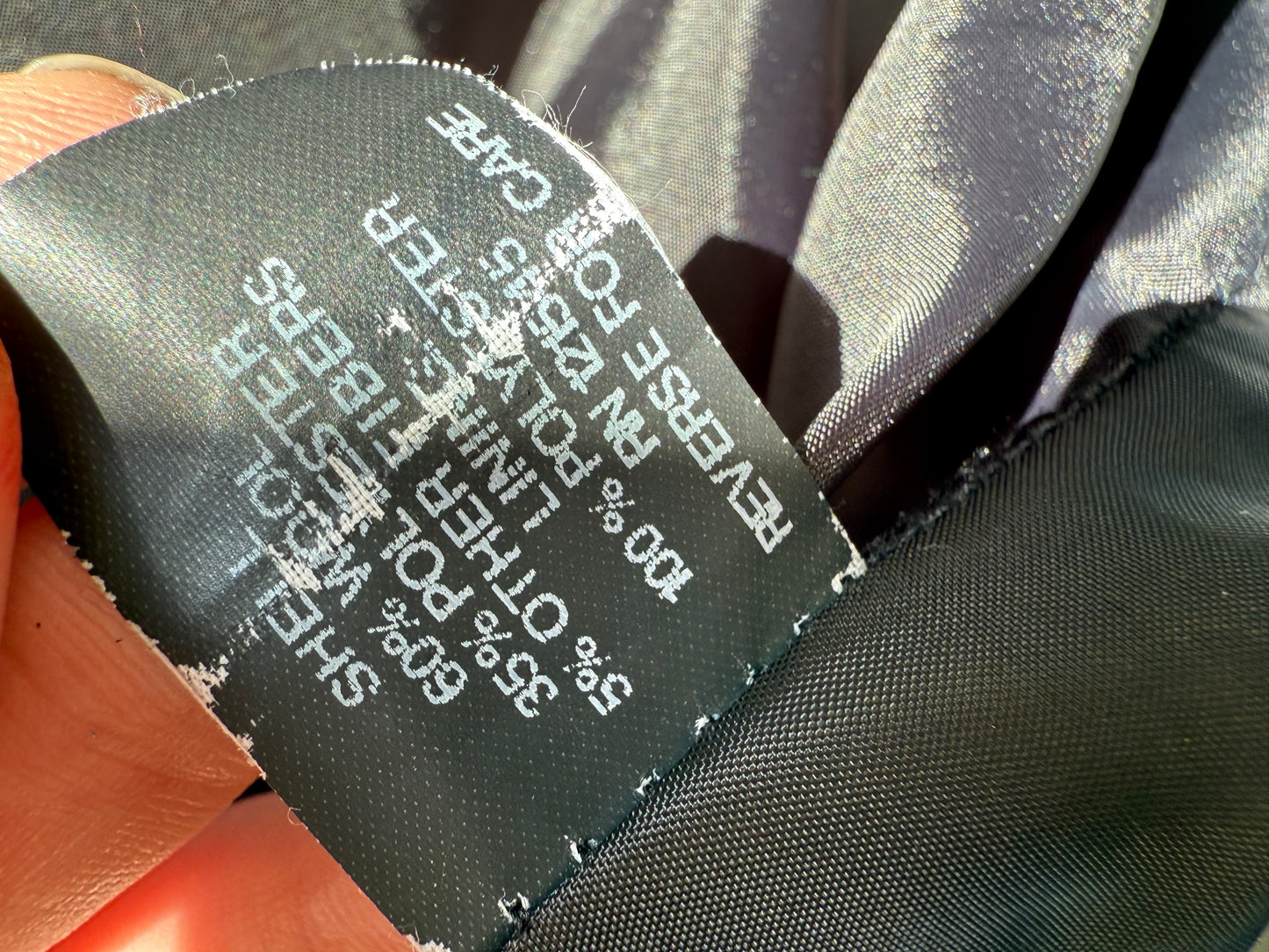 Wool London Fog Trench