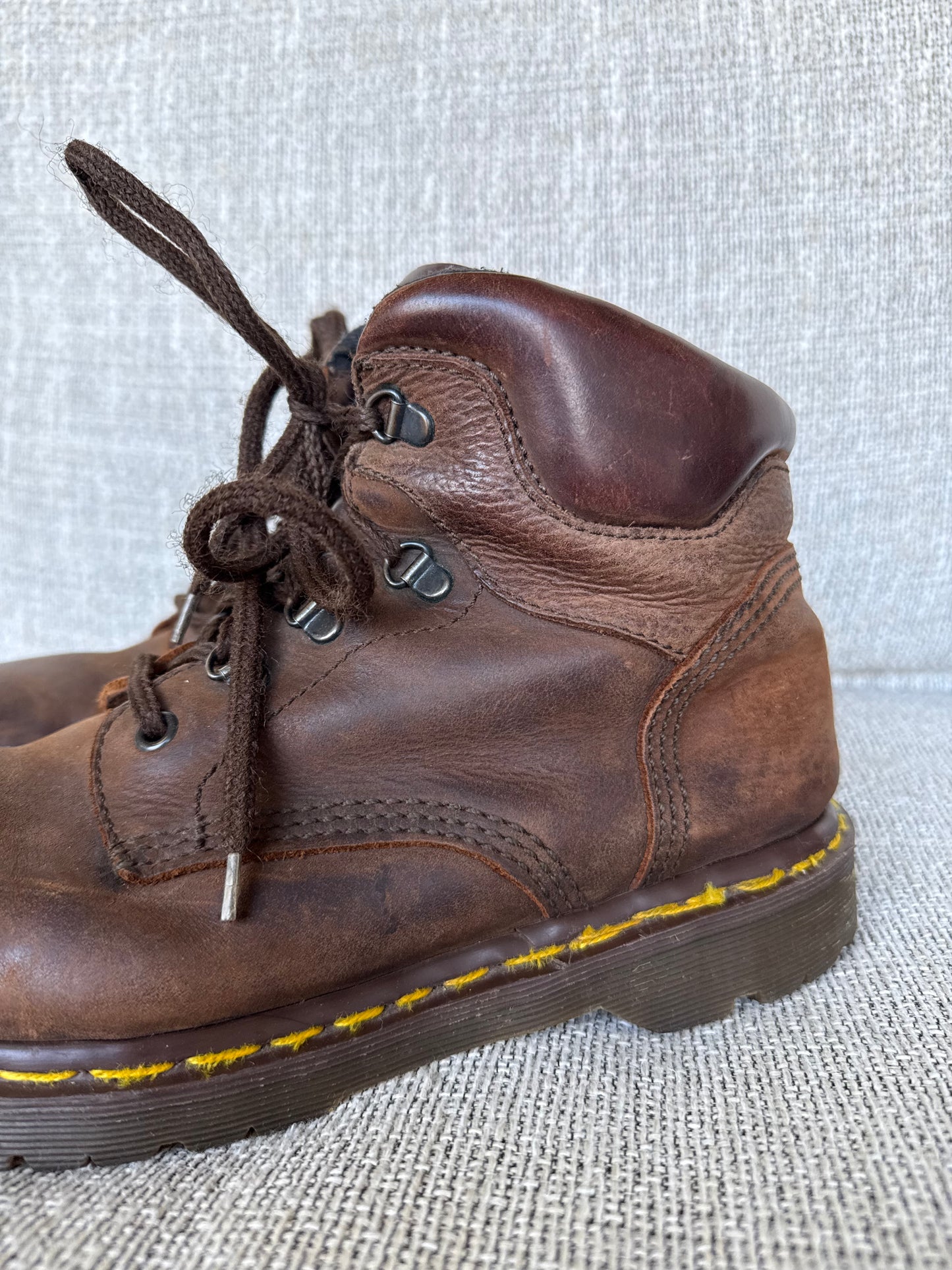 Vintage Brown Steel Toes