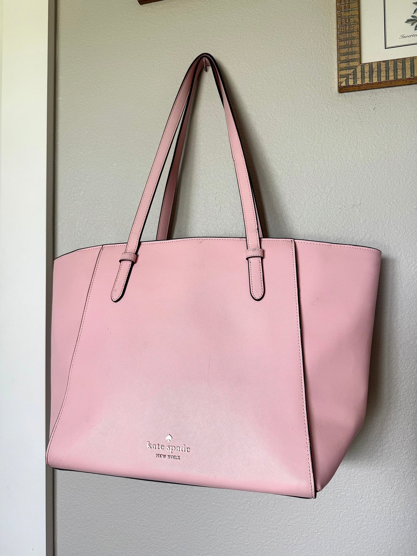 Pink Kate Spade Tote Bag