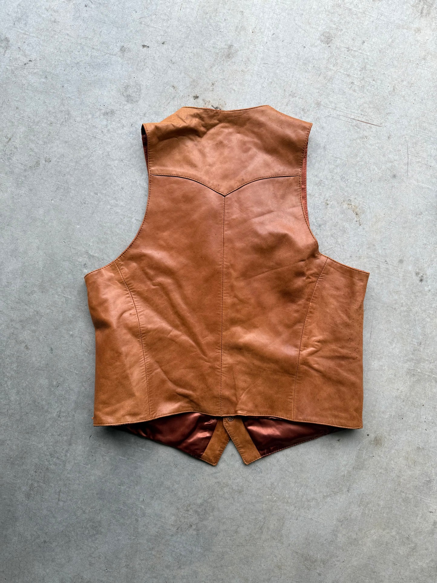 1970’s Leather Vest