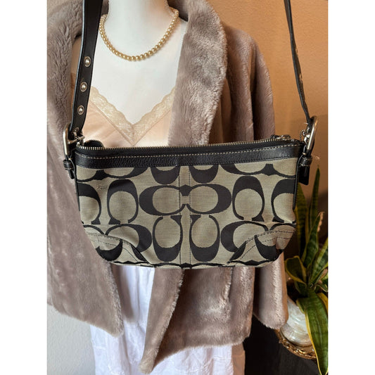 Coach Signature Crossbody Purse