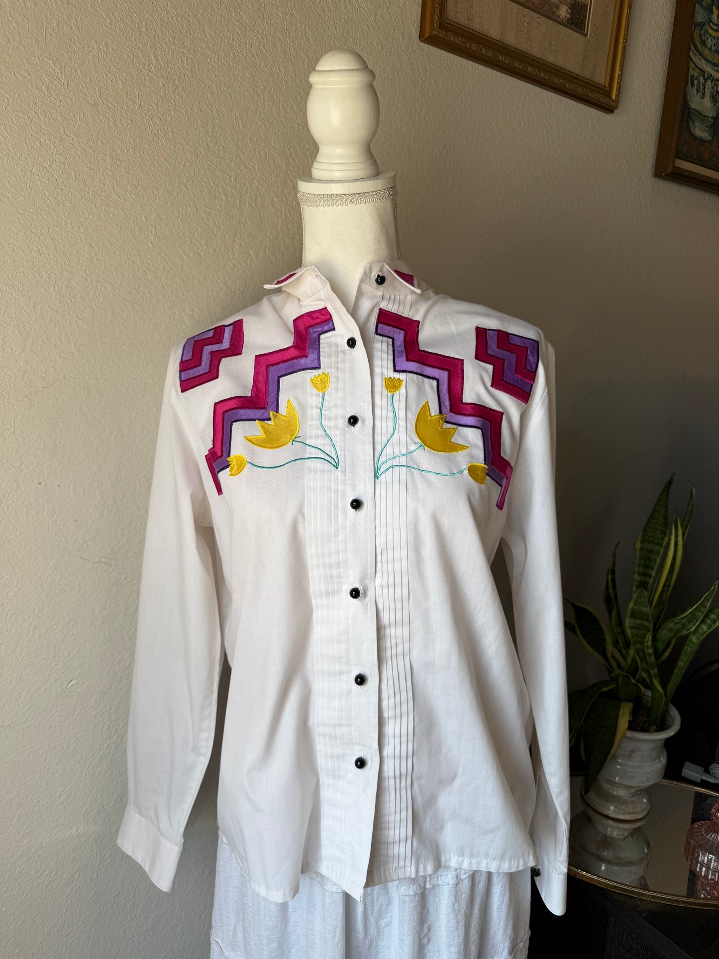 Wrangler Tulip Button Up