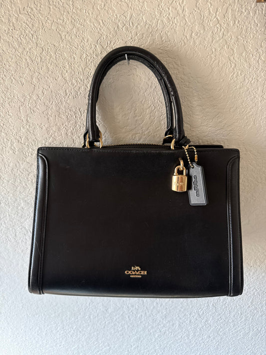 Coach Black Zoe Carryall