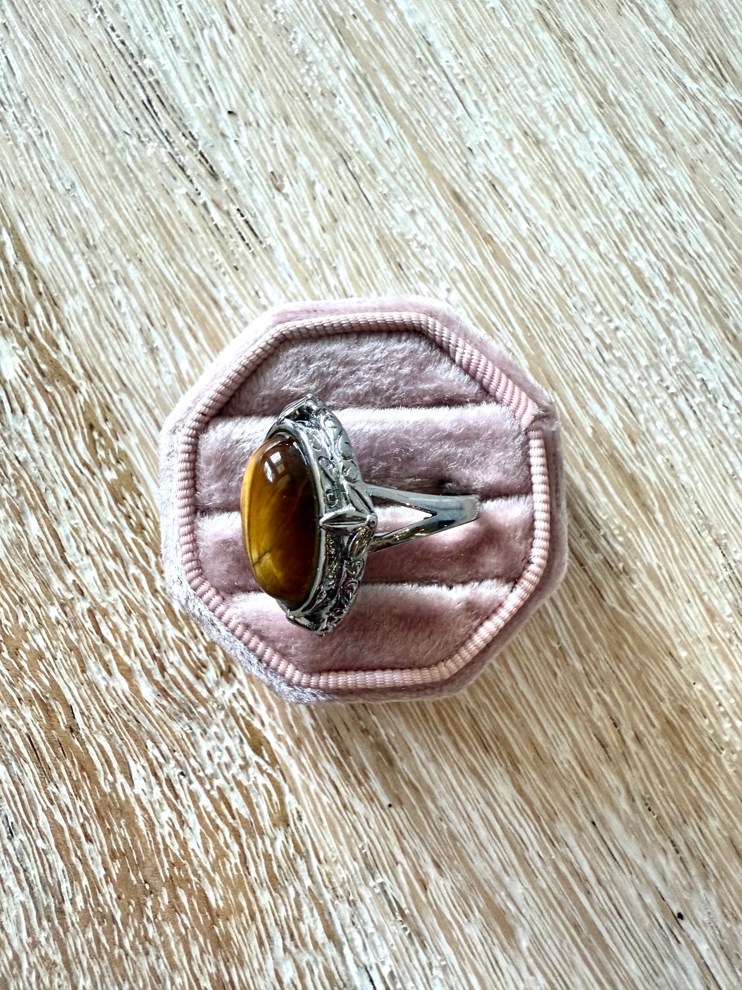 Steel Tiger's Eye Ring (7)