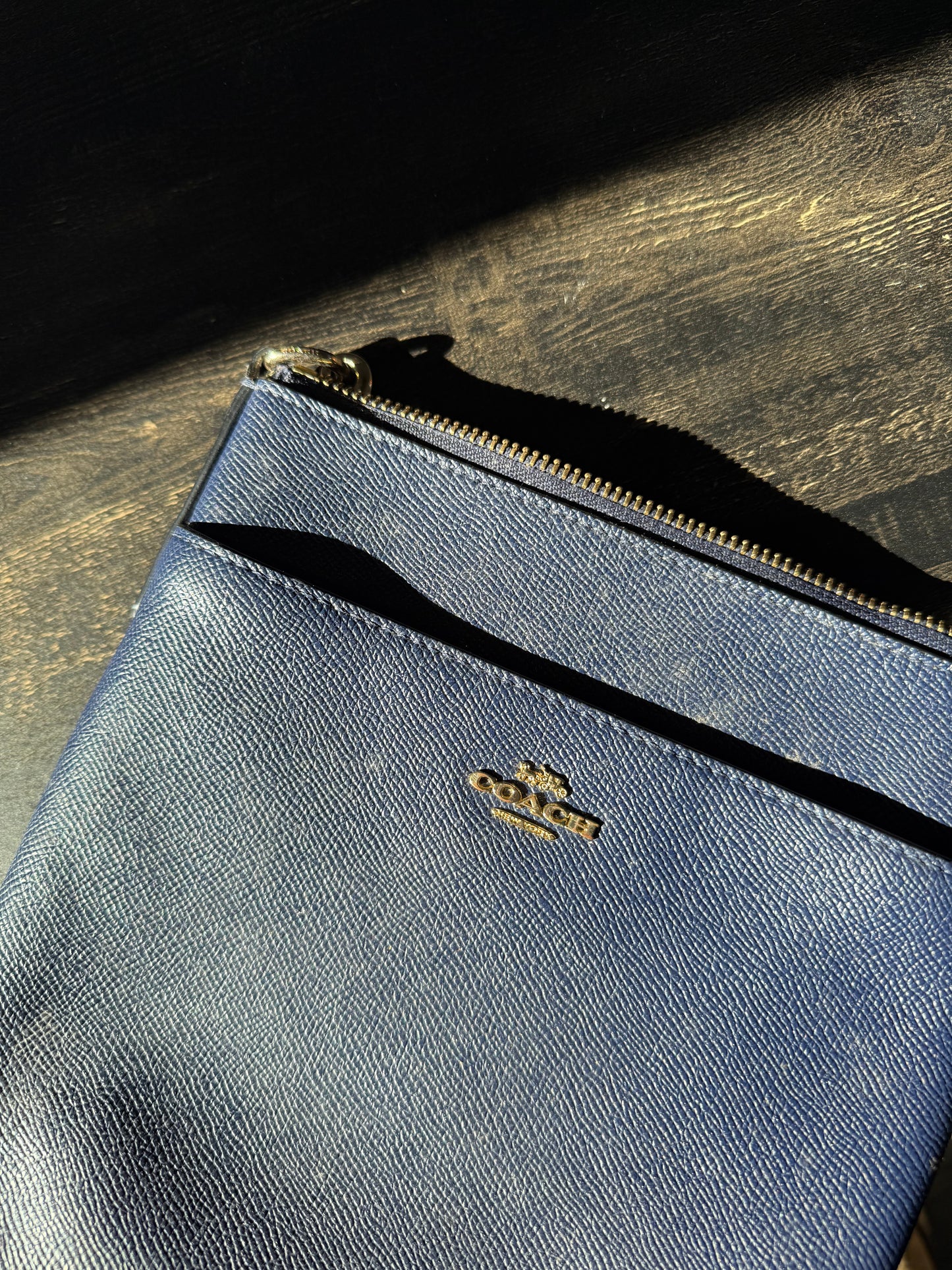 Coach Midnight Blue Crossbody