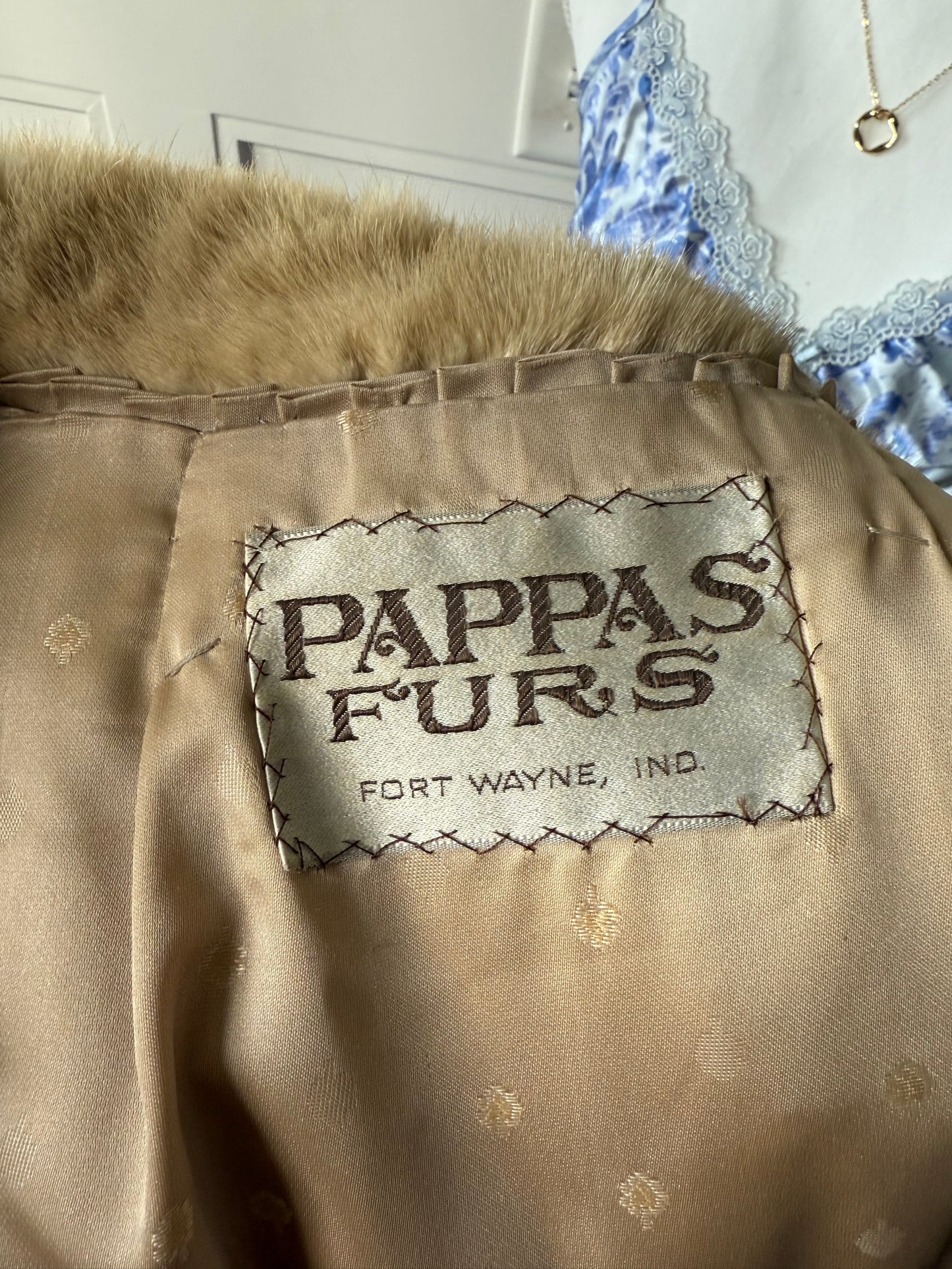 Pappas Furs Mink Fur Coat