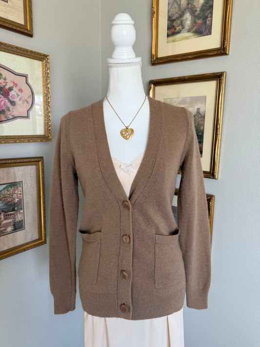 Italian Wool Cashmere Cardigan