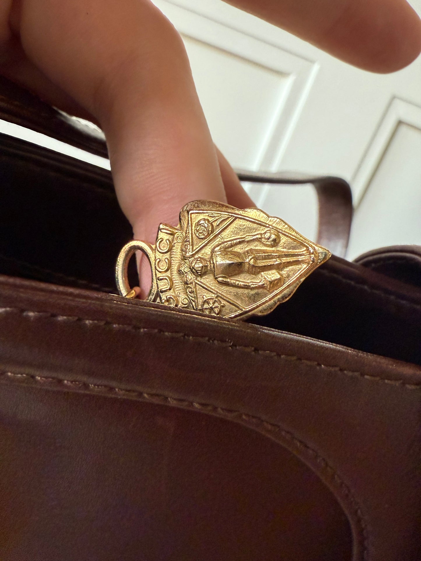 Gucci Brown Leather Bag