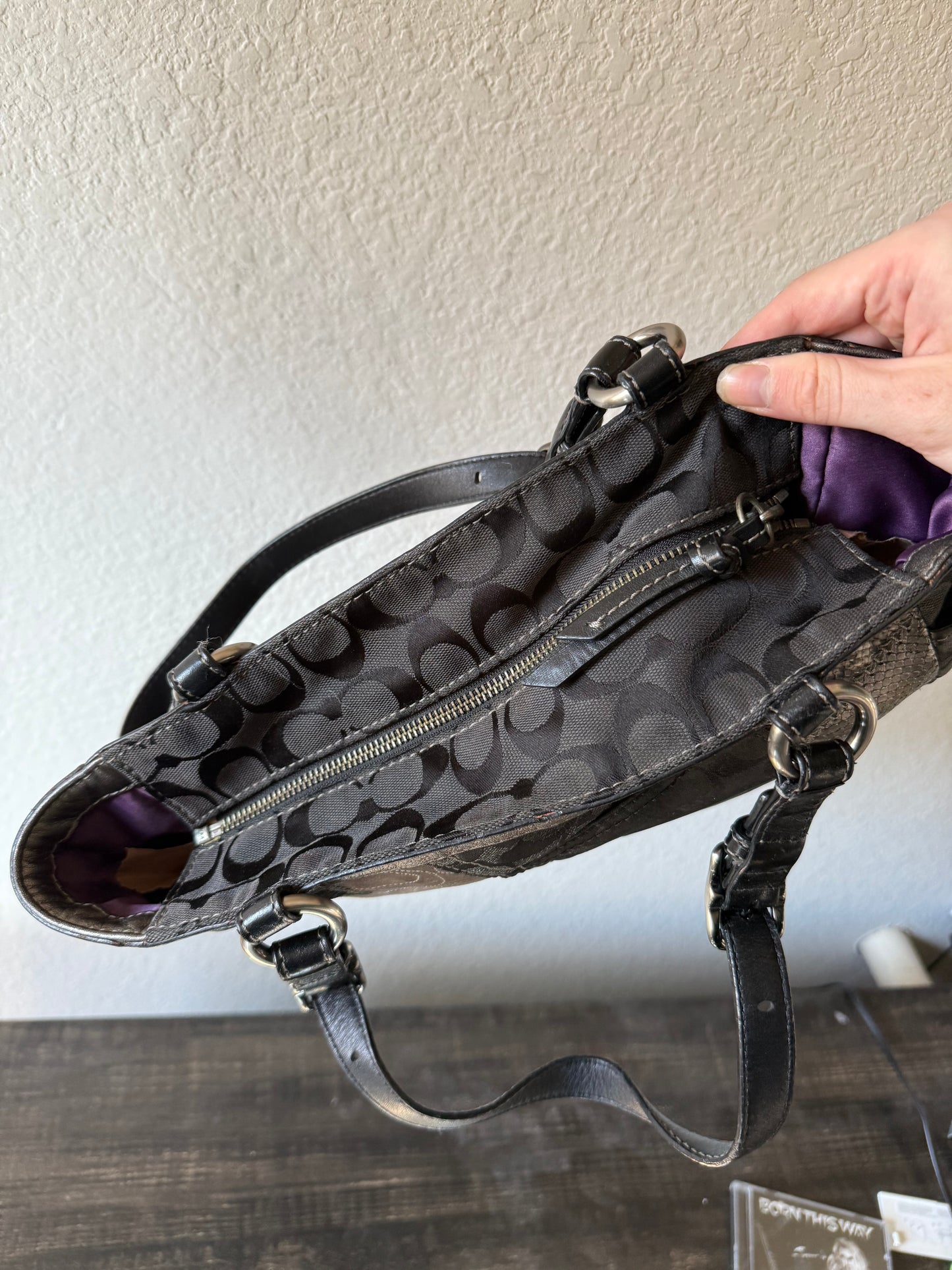 Coach Monochrome Patchwork