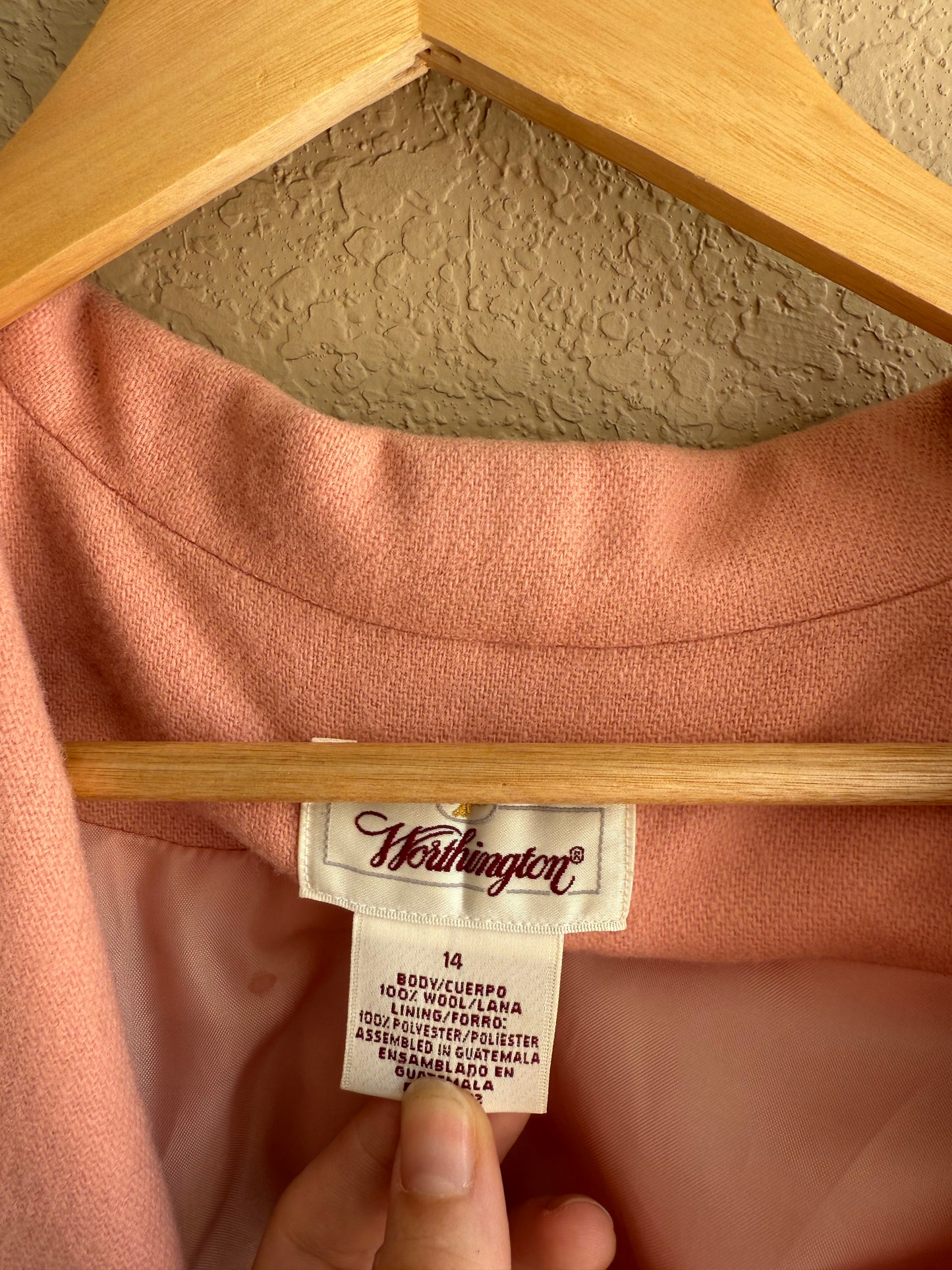 Pink Worthington Blazer
