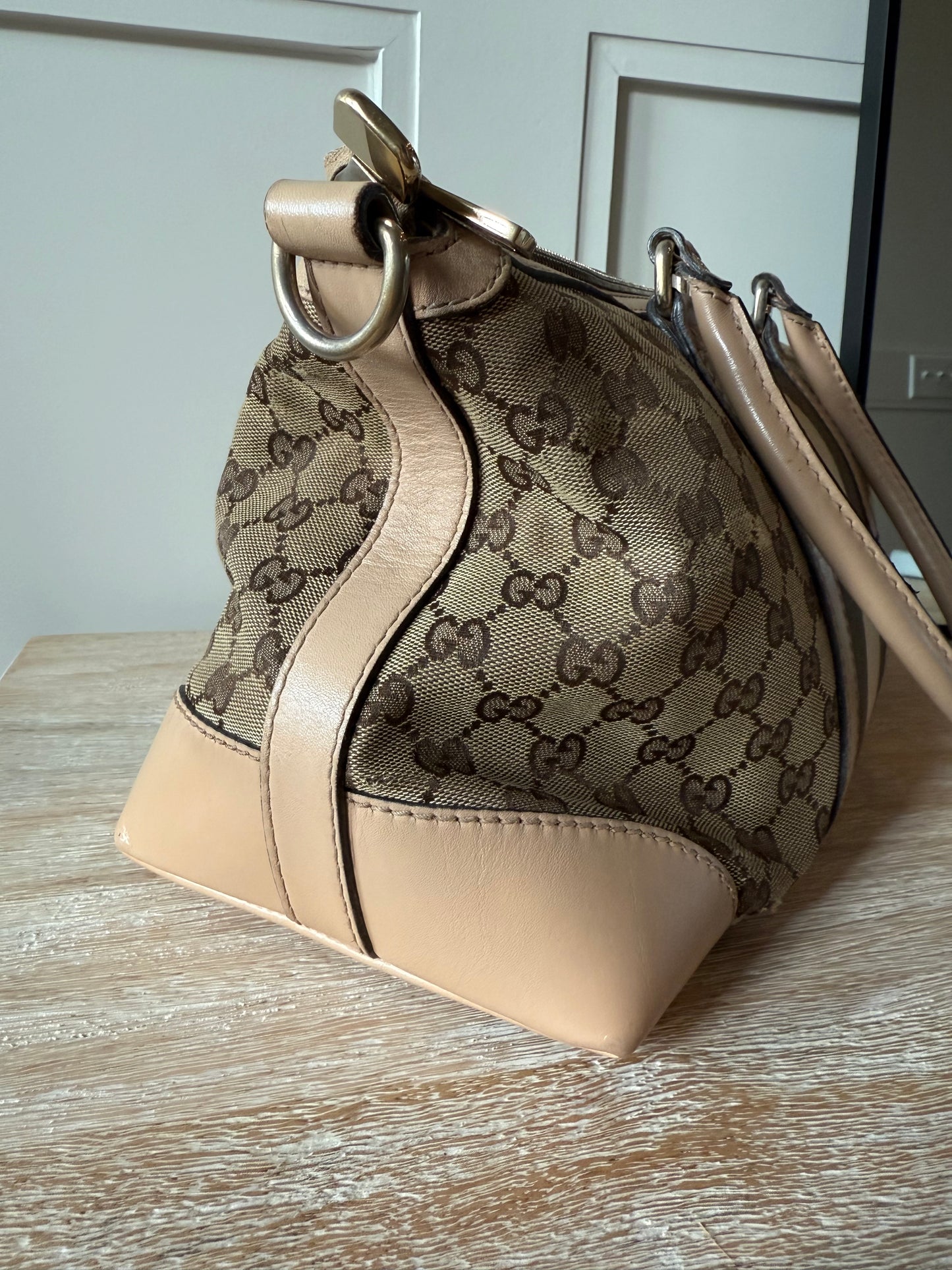 Gucci Brown Sherry Satchel