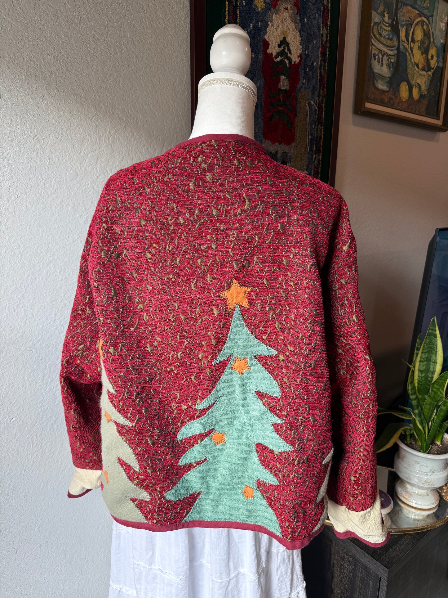 Snowman & Christmas Tree Jacket