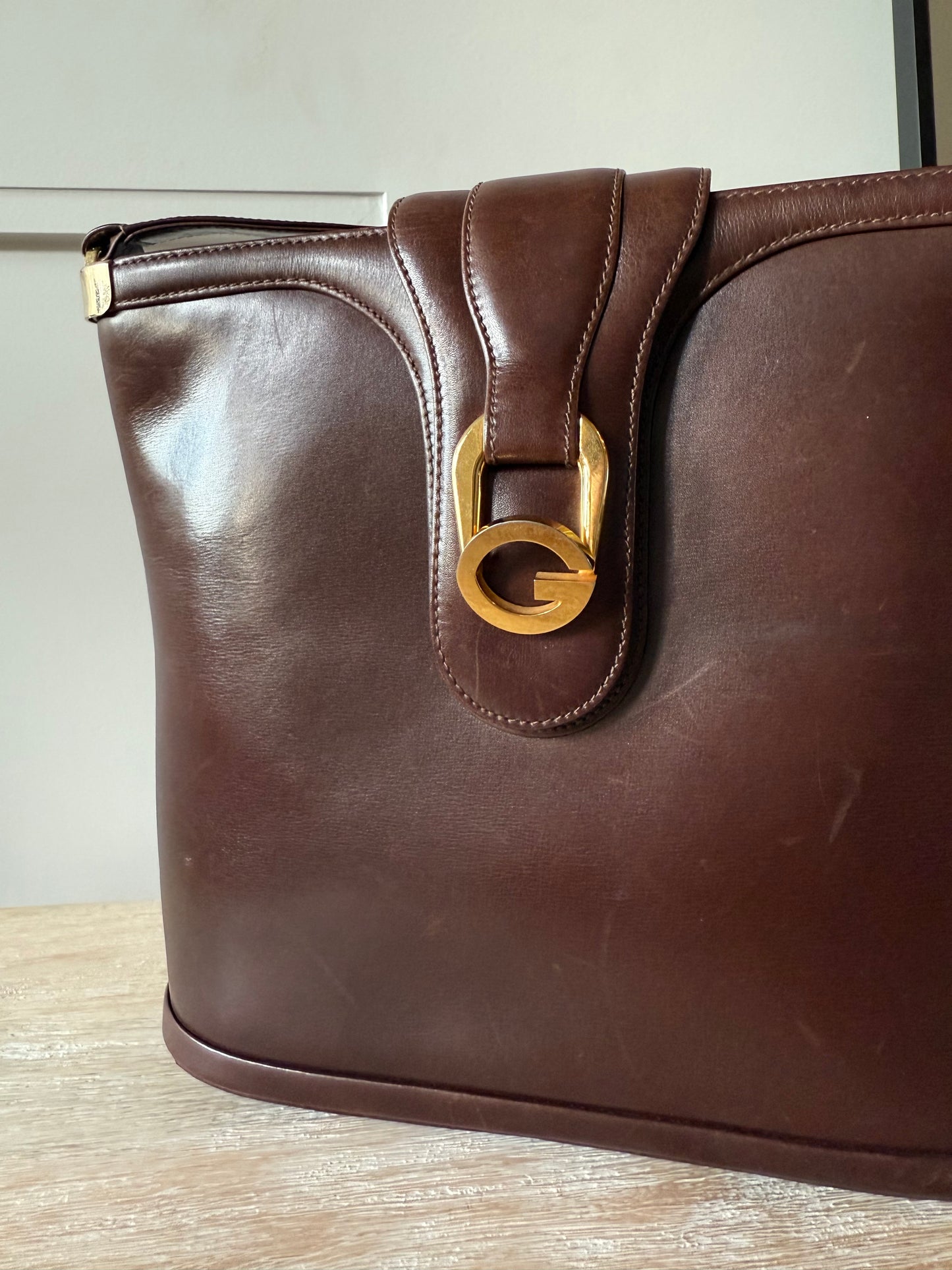 Gucci Brown Leather Bag