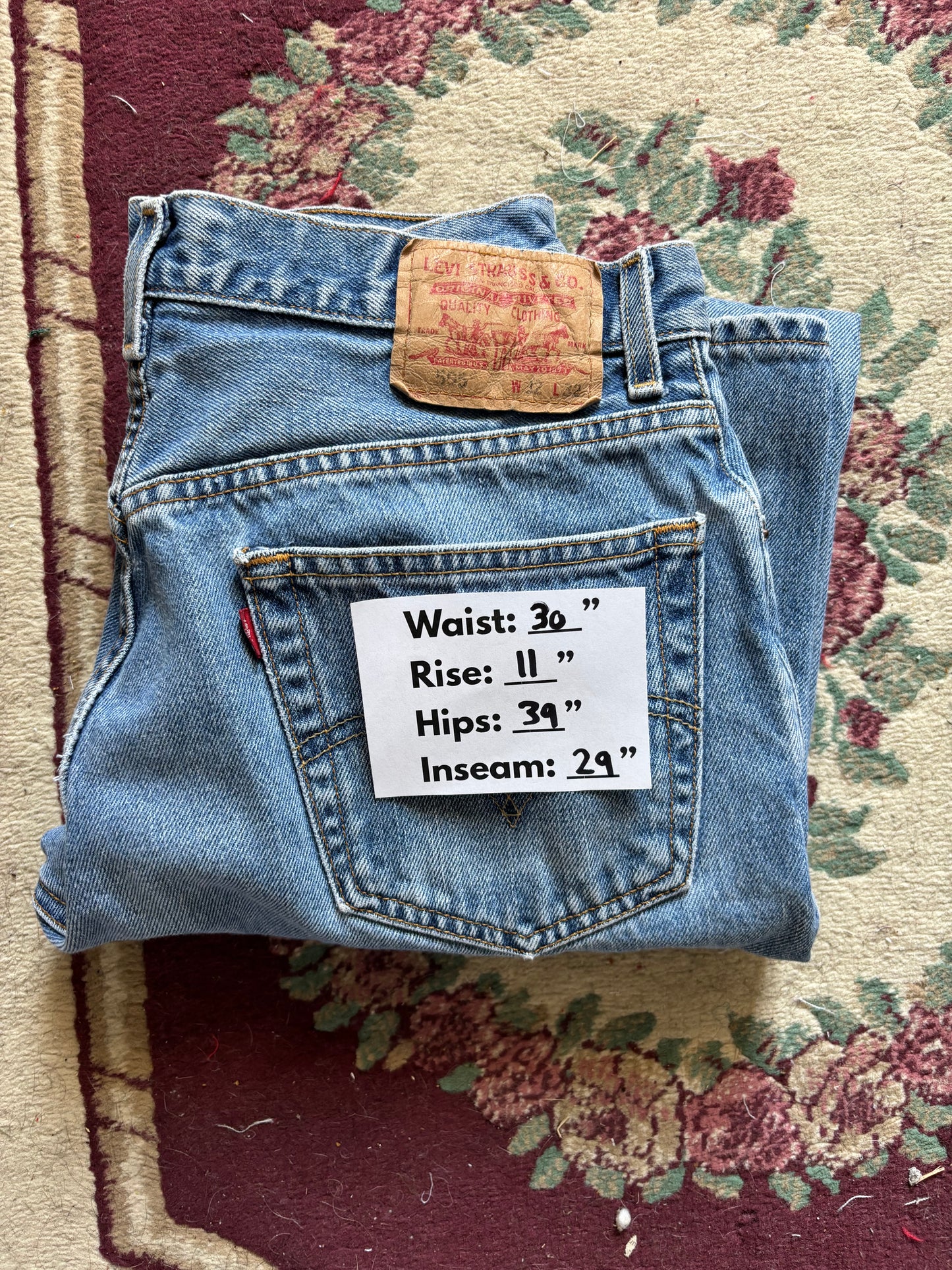(30”) Levi’s 505