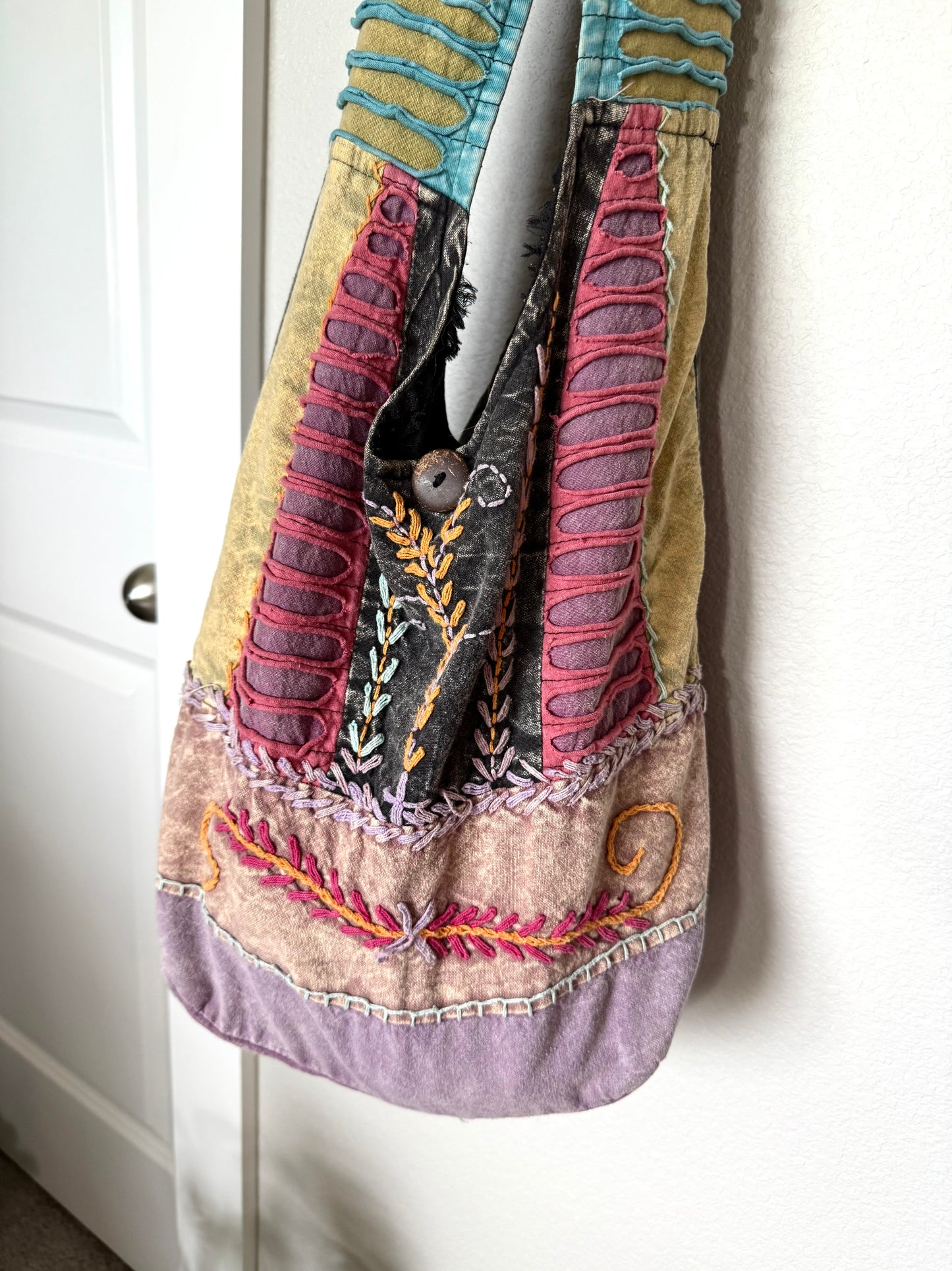 Patchwork Hobo Bag
